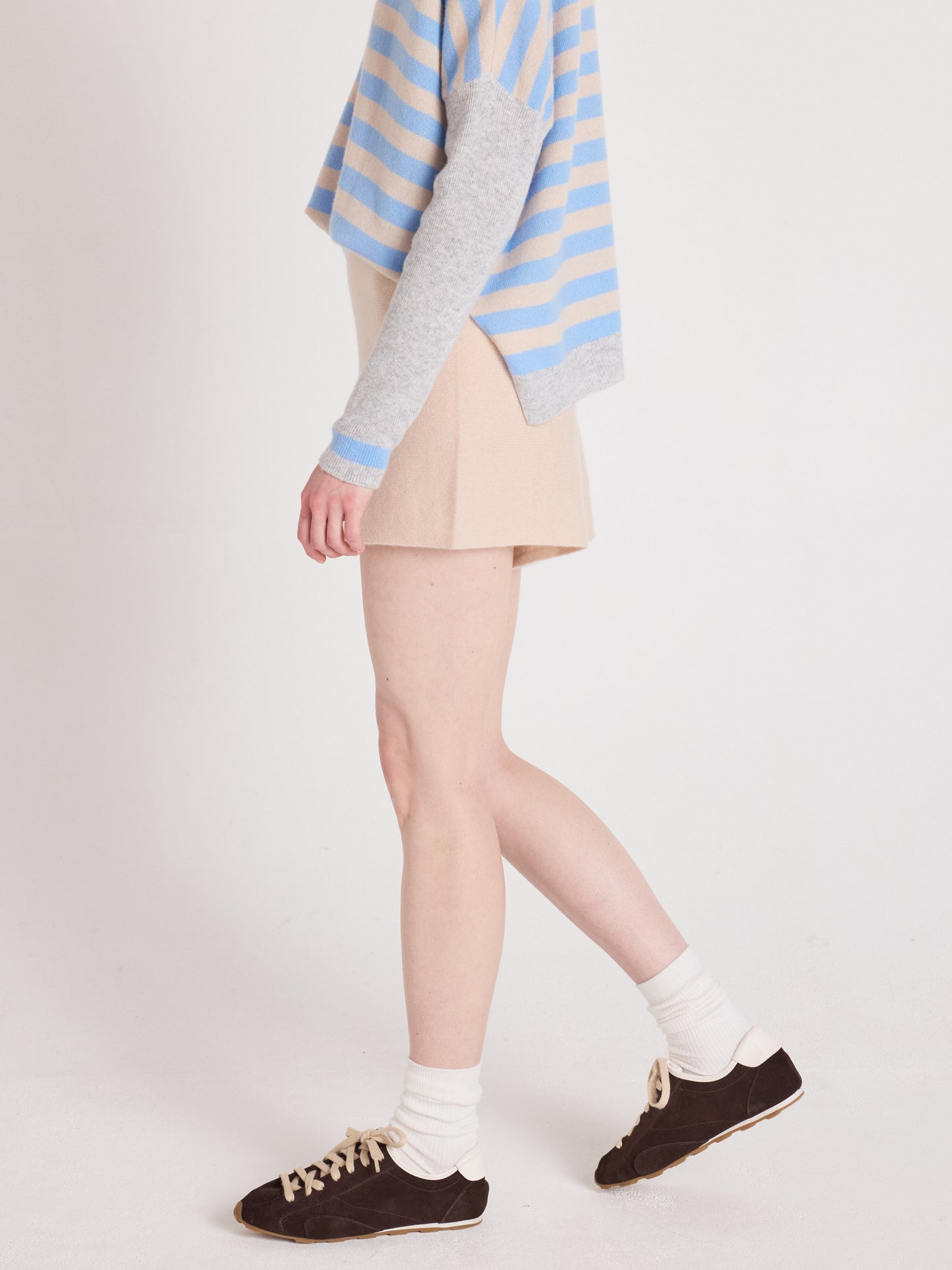 charlotte - Short large 100% cachemire - shell