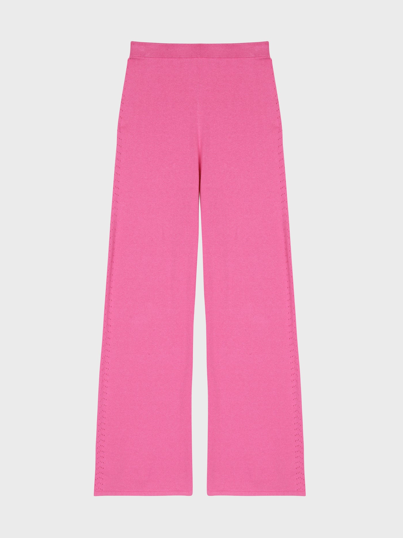 pantalon melynda - coton cachemire - flamingo pink