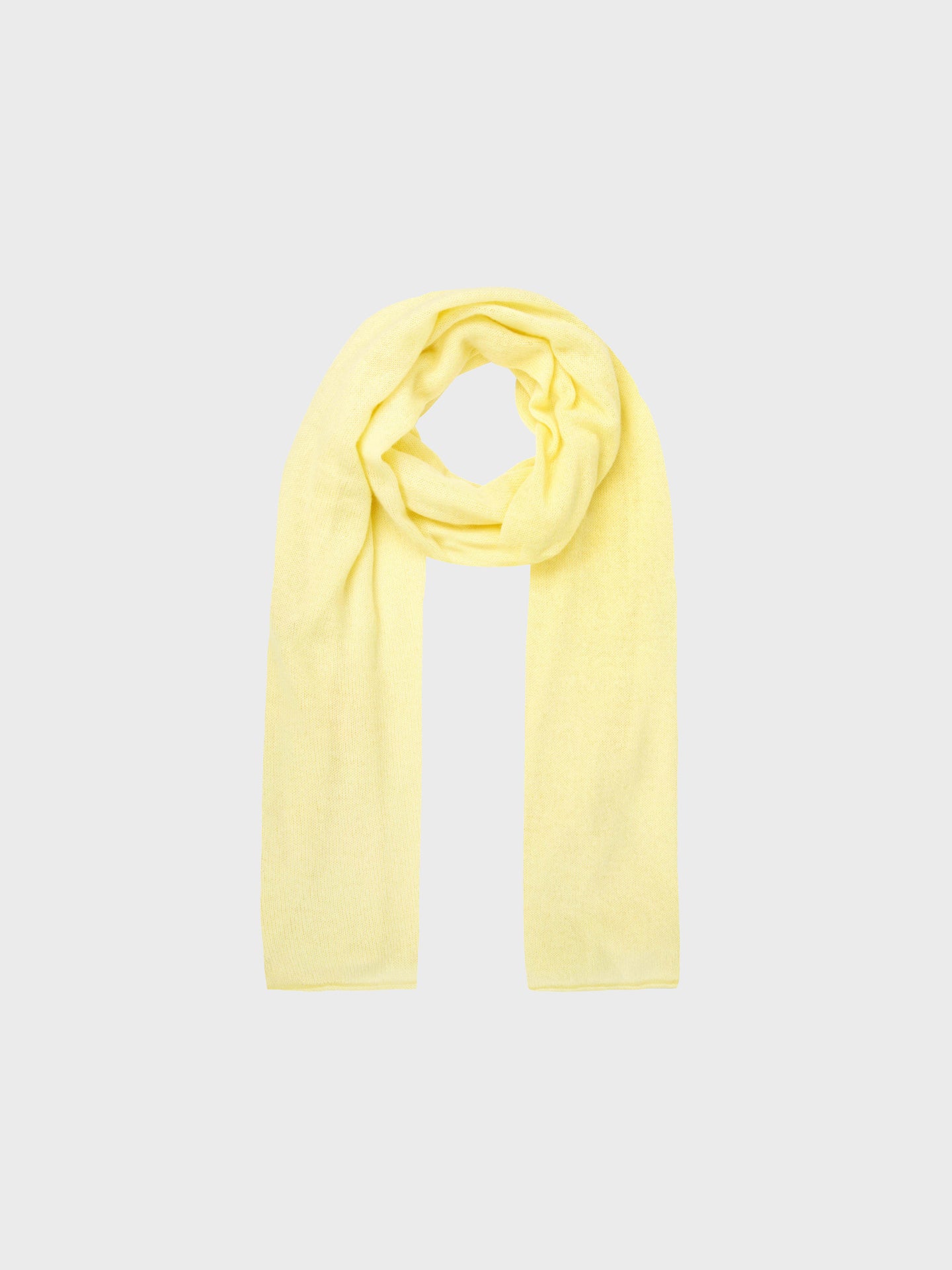 écharpe infinity - cachemire - lemon fizz