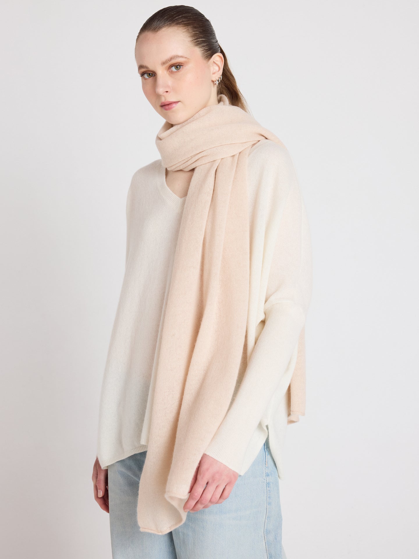 infinity - sjaal 100% kasjmier - shell