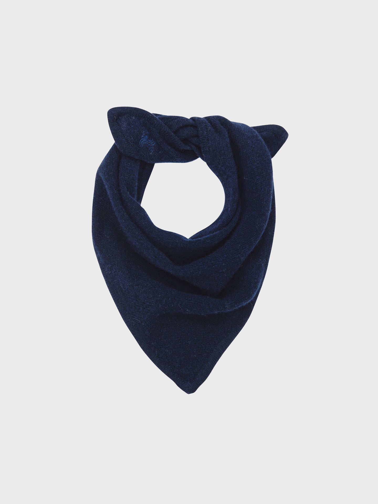 june bandana - Kaschmir - Navy