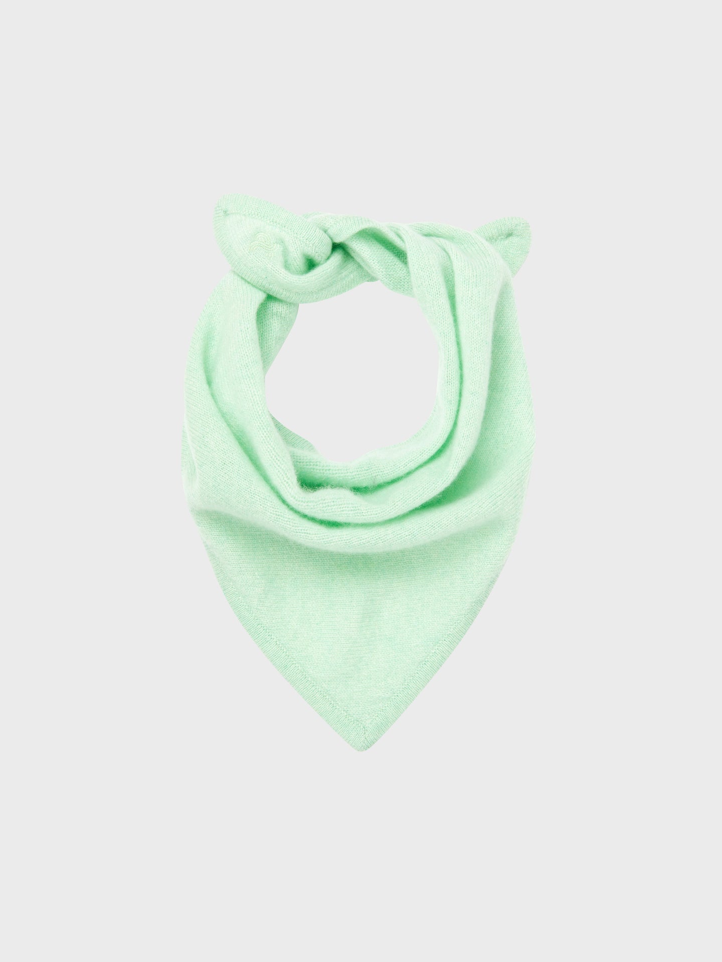 june bandana - Kaschmir - pastel green