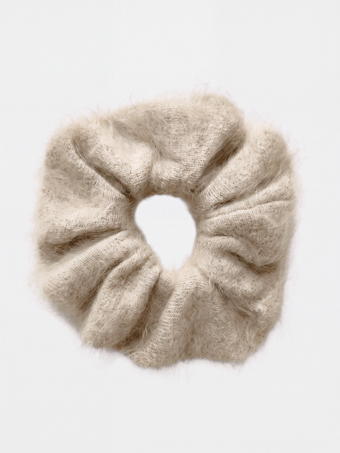 chouchou sterenn - Cachemire brossé - light beige