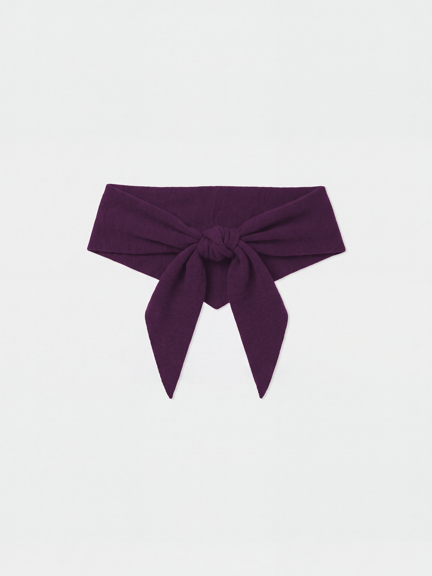 écharpe danika - Cachemire - heather plum