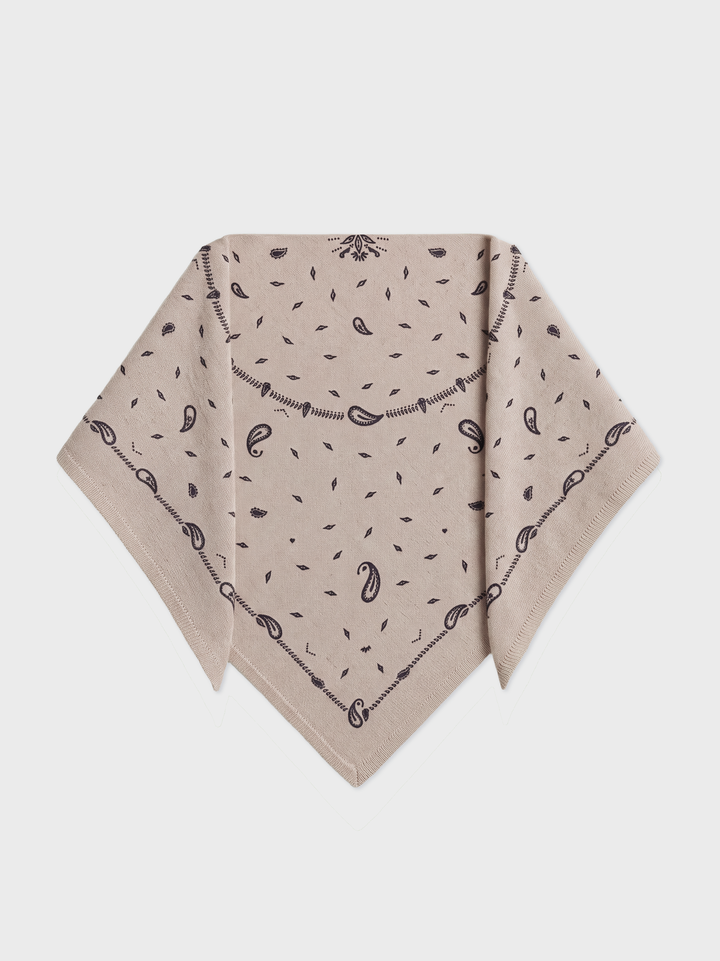 écharpe armance print - Cachemire - oat print bandana
