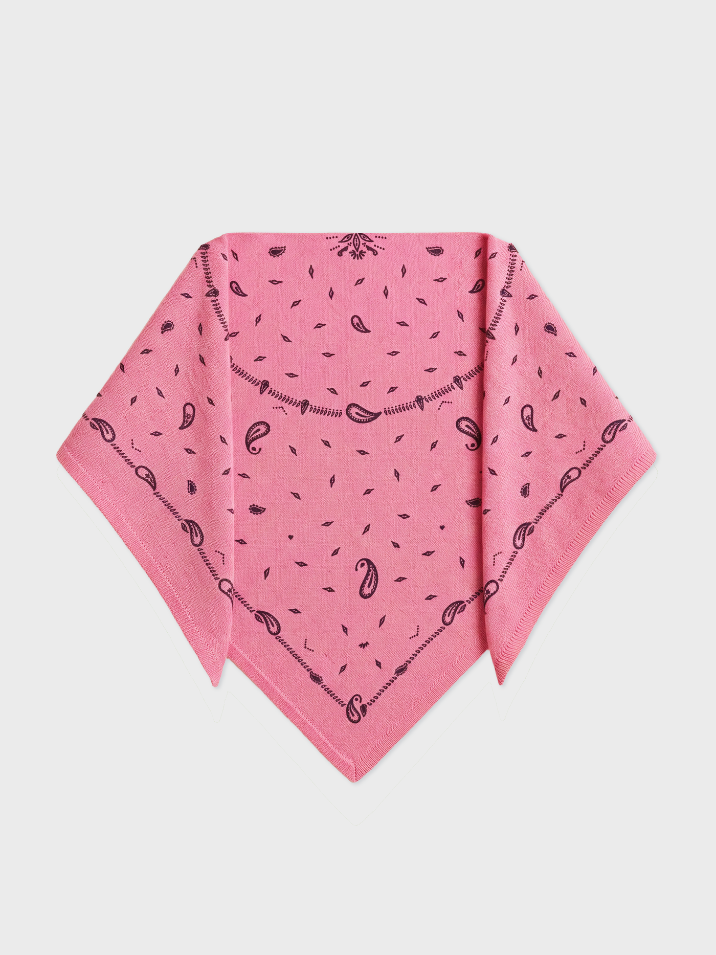 écharpe armance print - Cachemire - pink print bandana