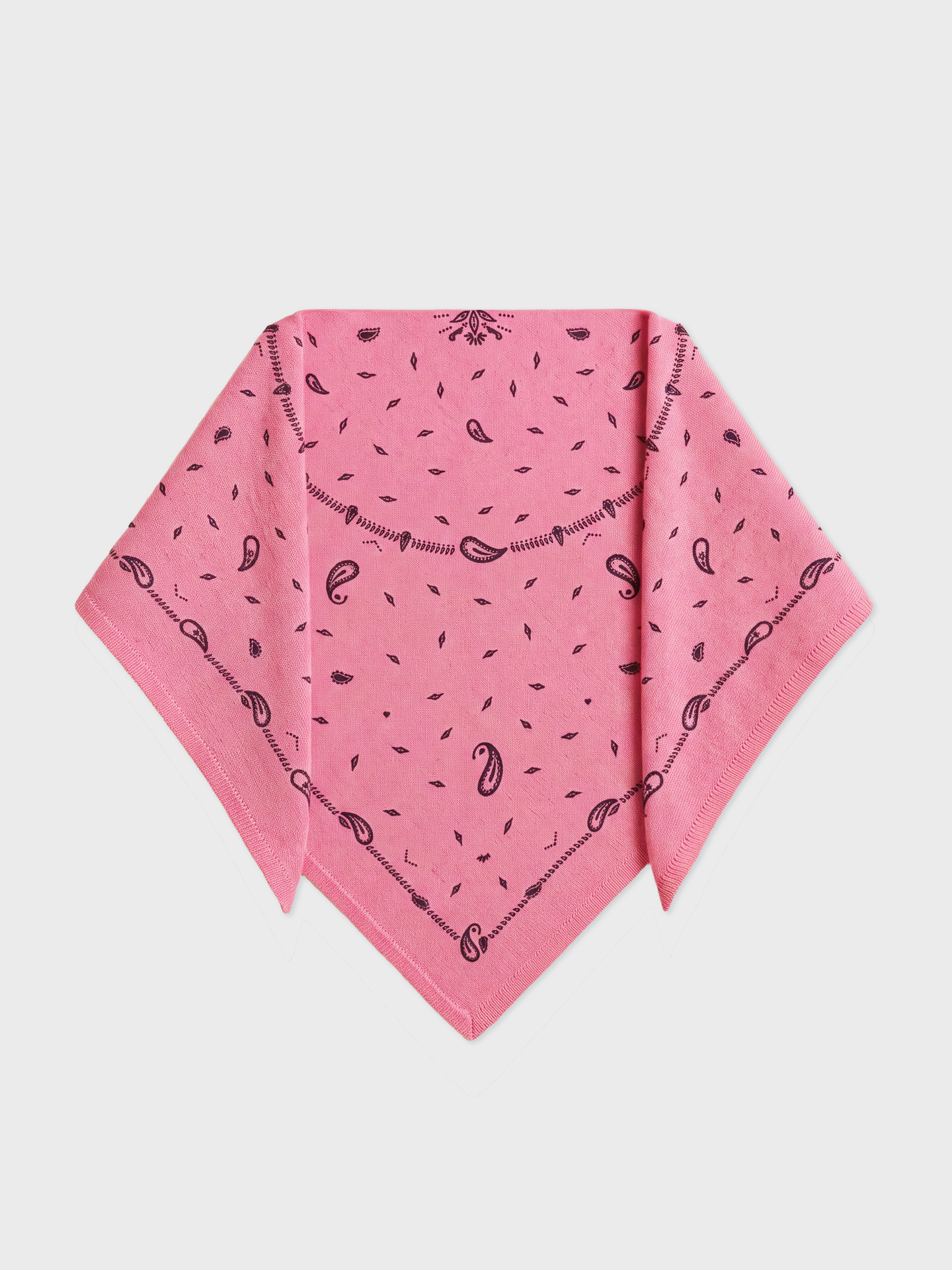écharpe armance print - Cachemire - pink print bandana