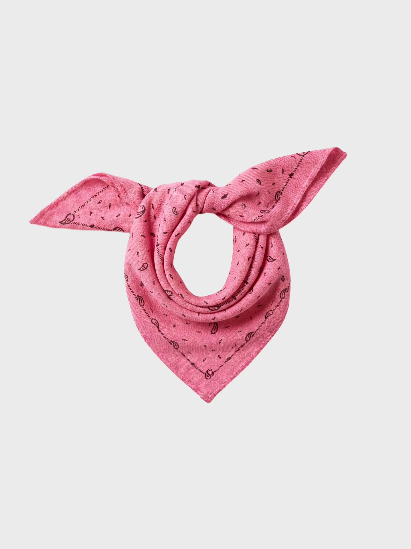 écharpe armance print - Cachemire - pink print bandana