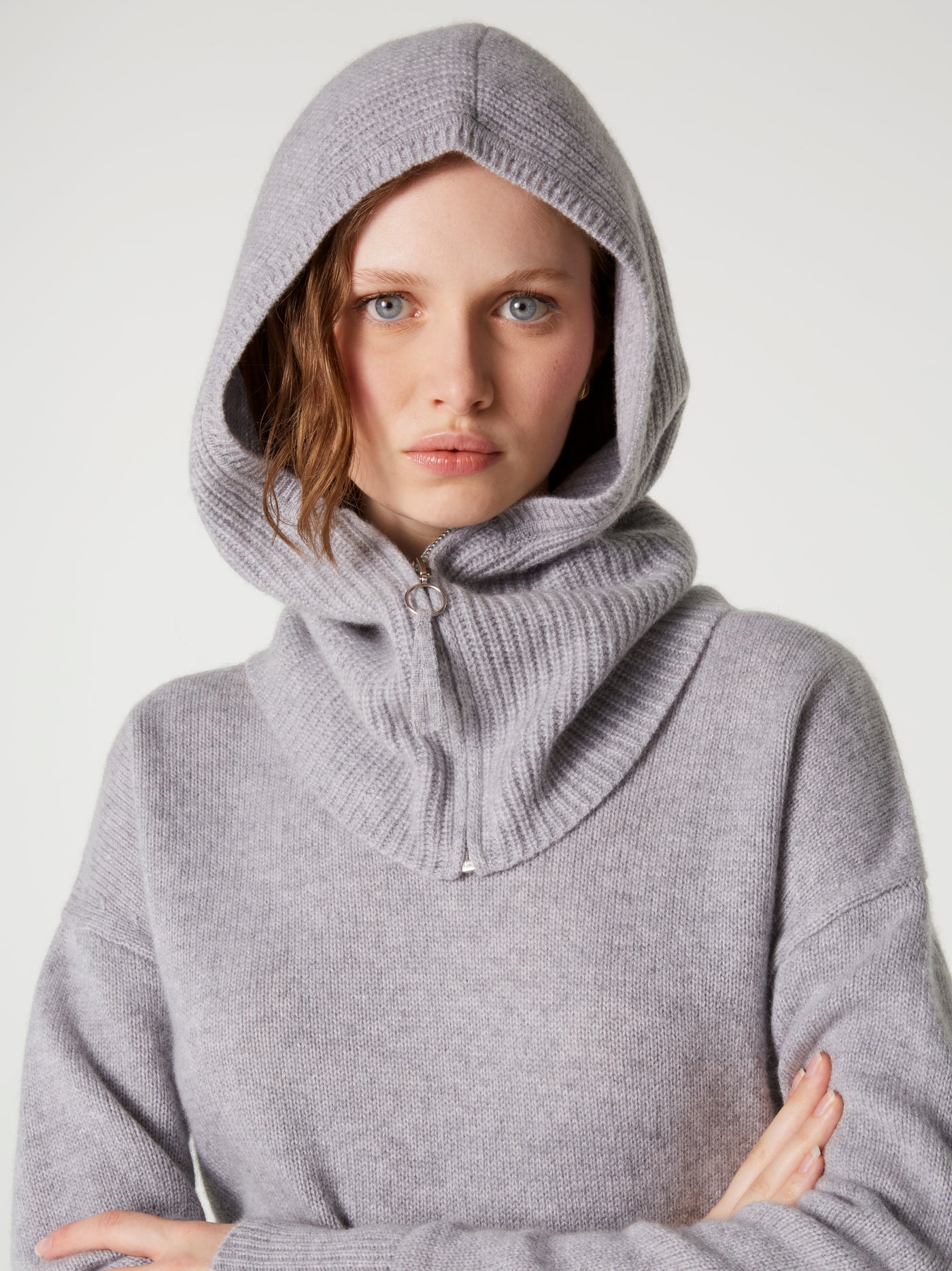 augusta balaclava - Thick Cashmere - ash