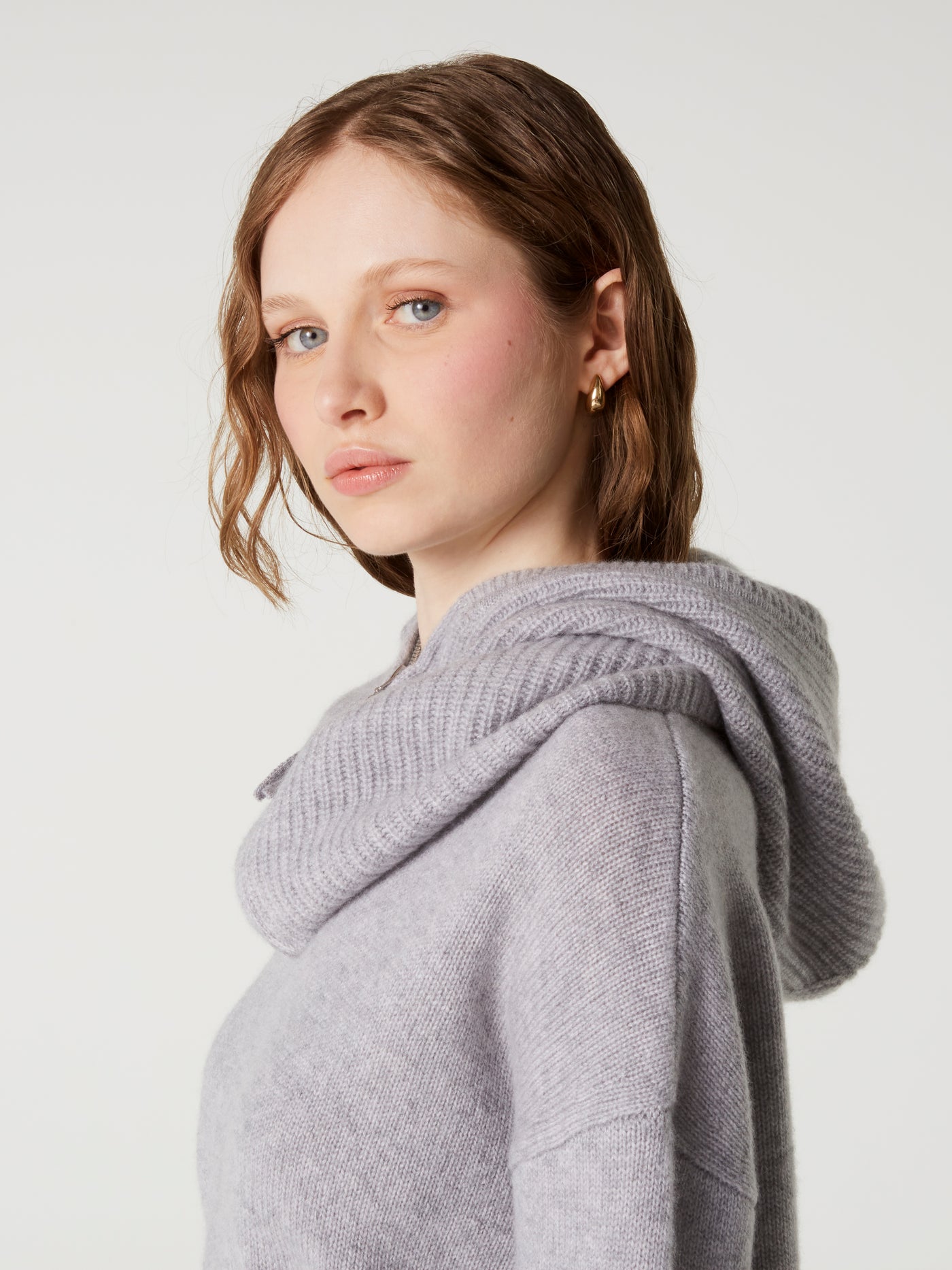 augusta balaclava - Thick Cashmere - ash