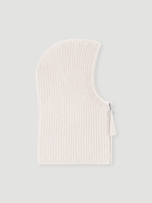 augusta balaclava - Thick Cashmere - ivory