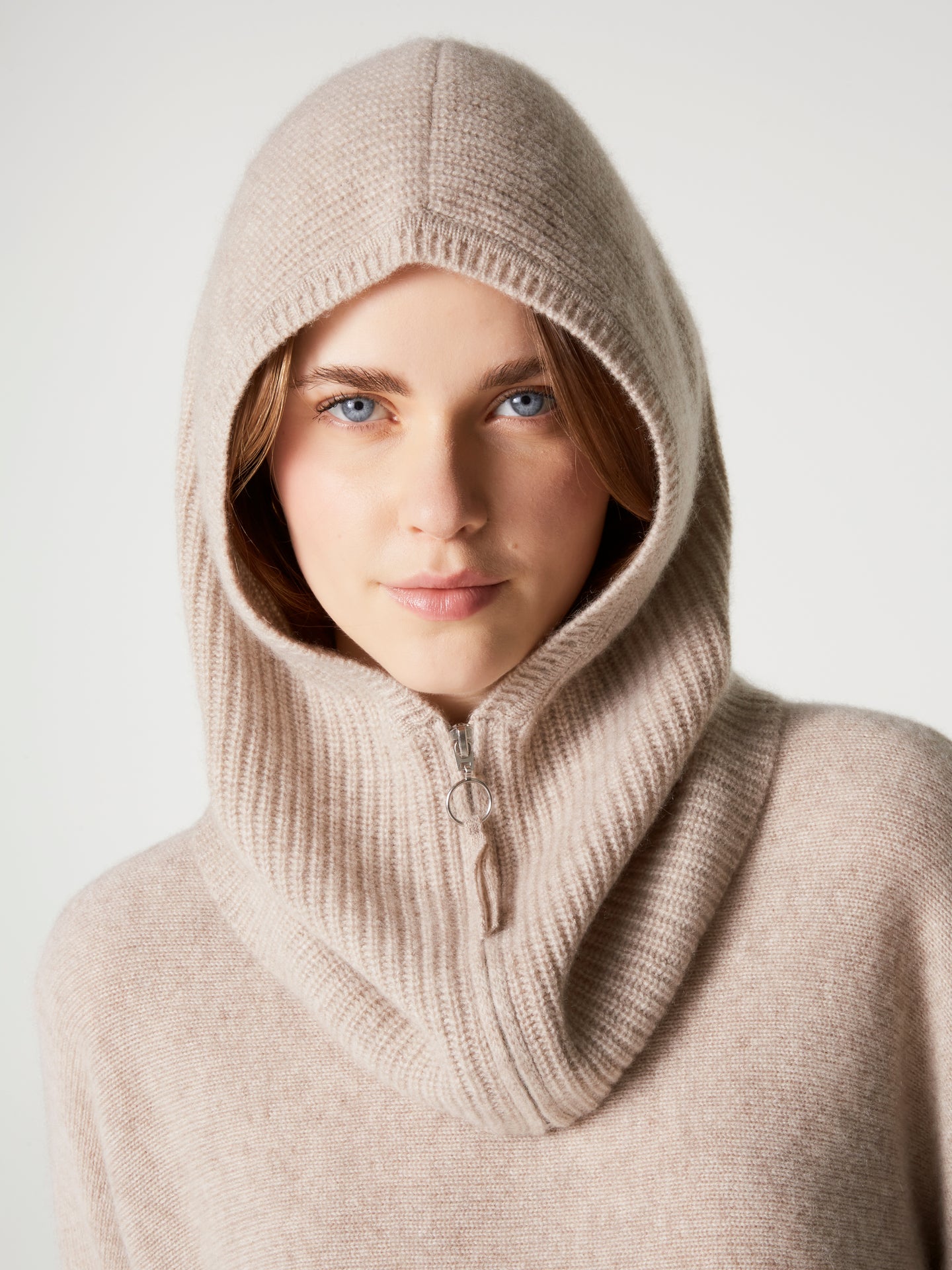 augusta balaclava - Thick Cashmere - oat