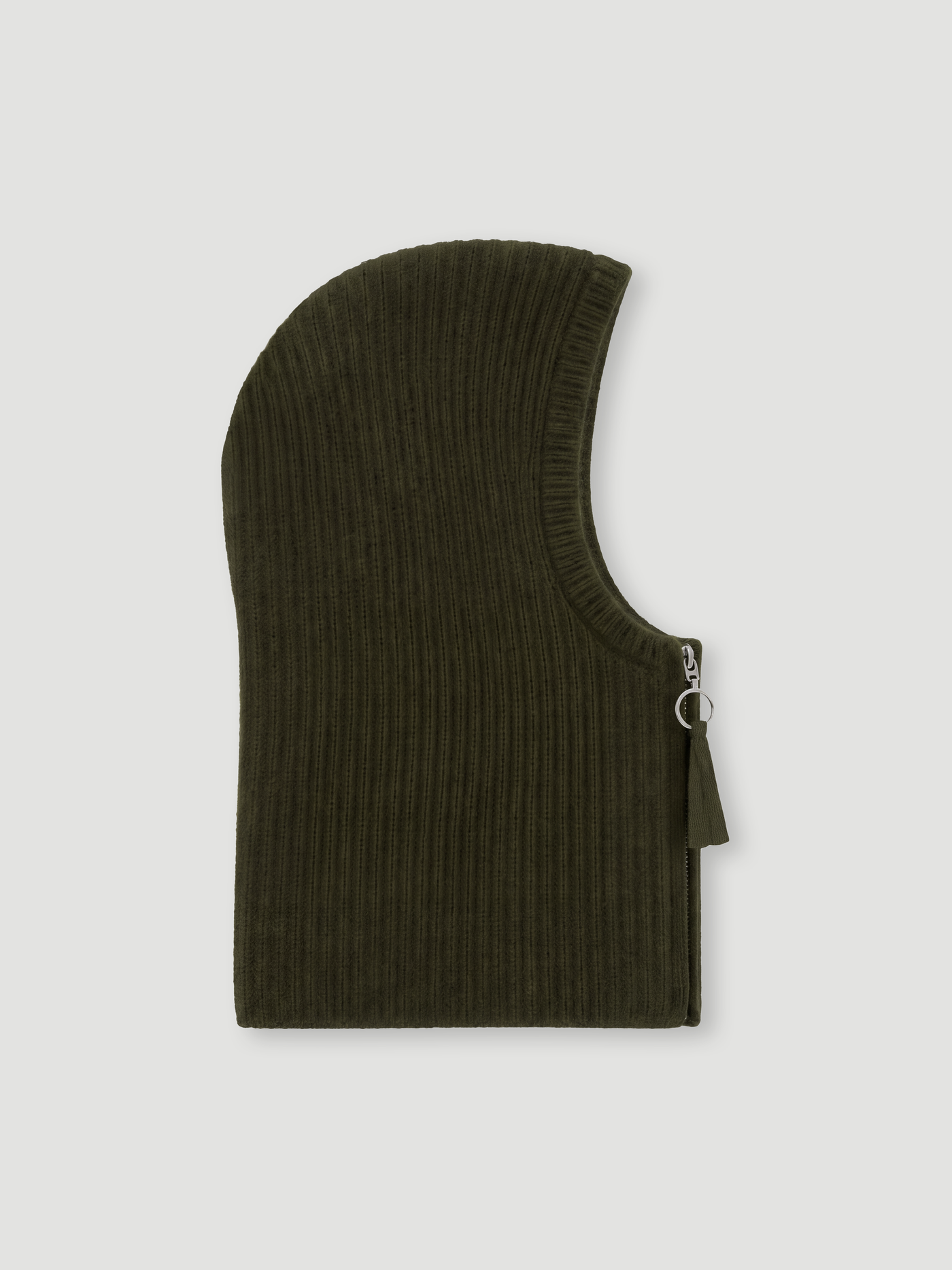 cagoule augusta - Cachemire épais - olive
