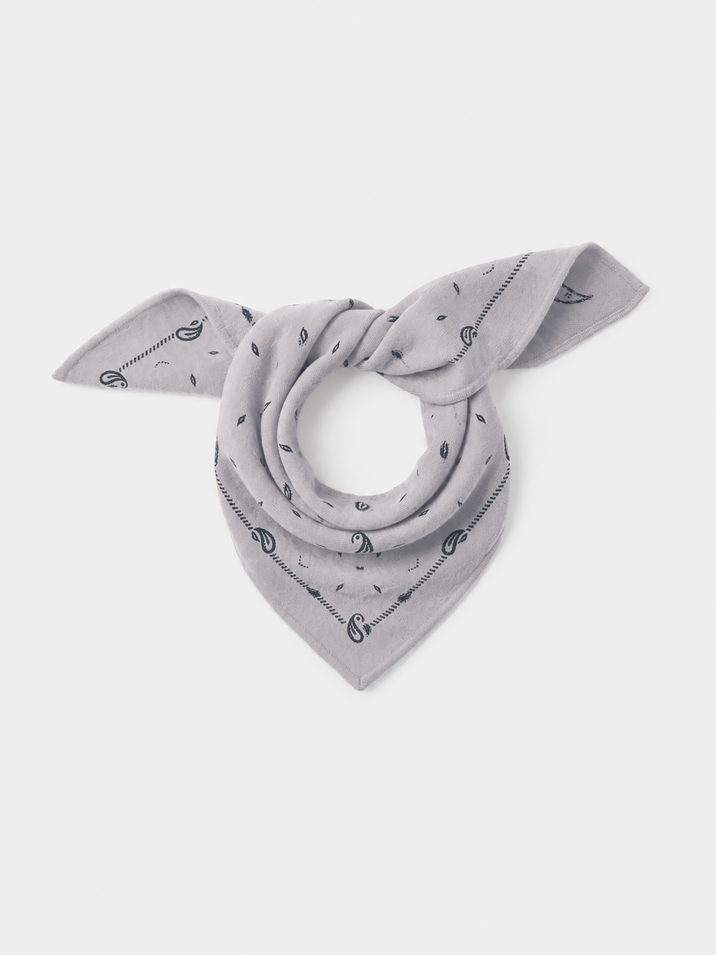 bandana annabelle print - cashmere - ash print bandana