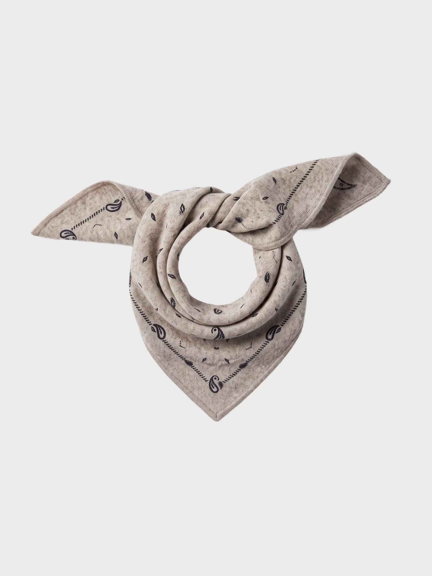 bandana annabelle print - Cachemire - oat print bandana