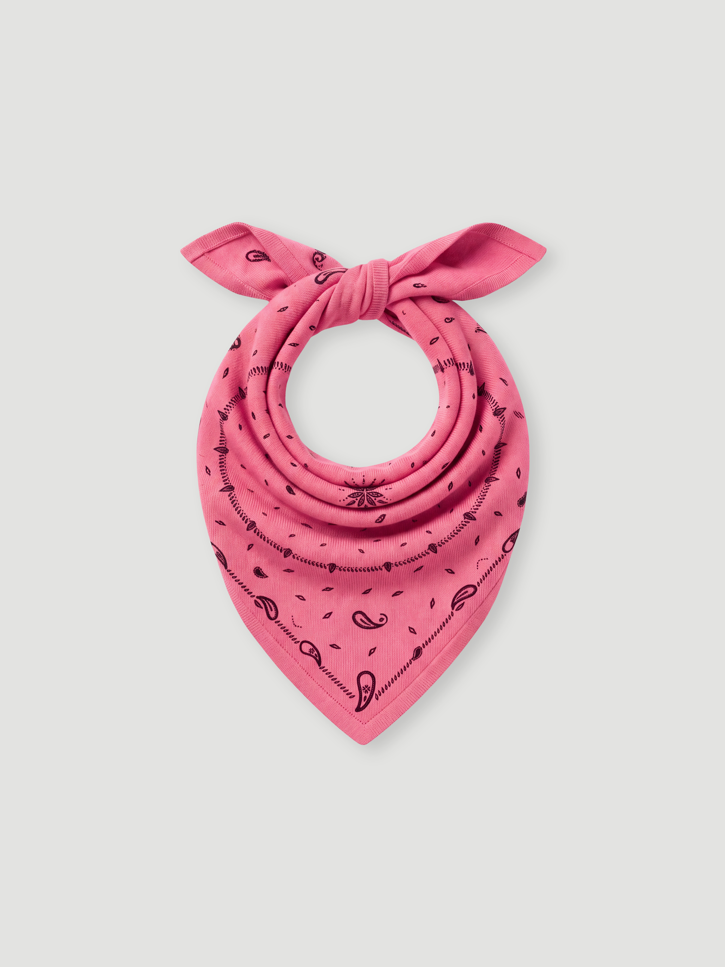 annabelle print bandana - cashmere - pink print bandana