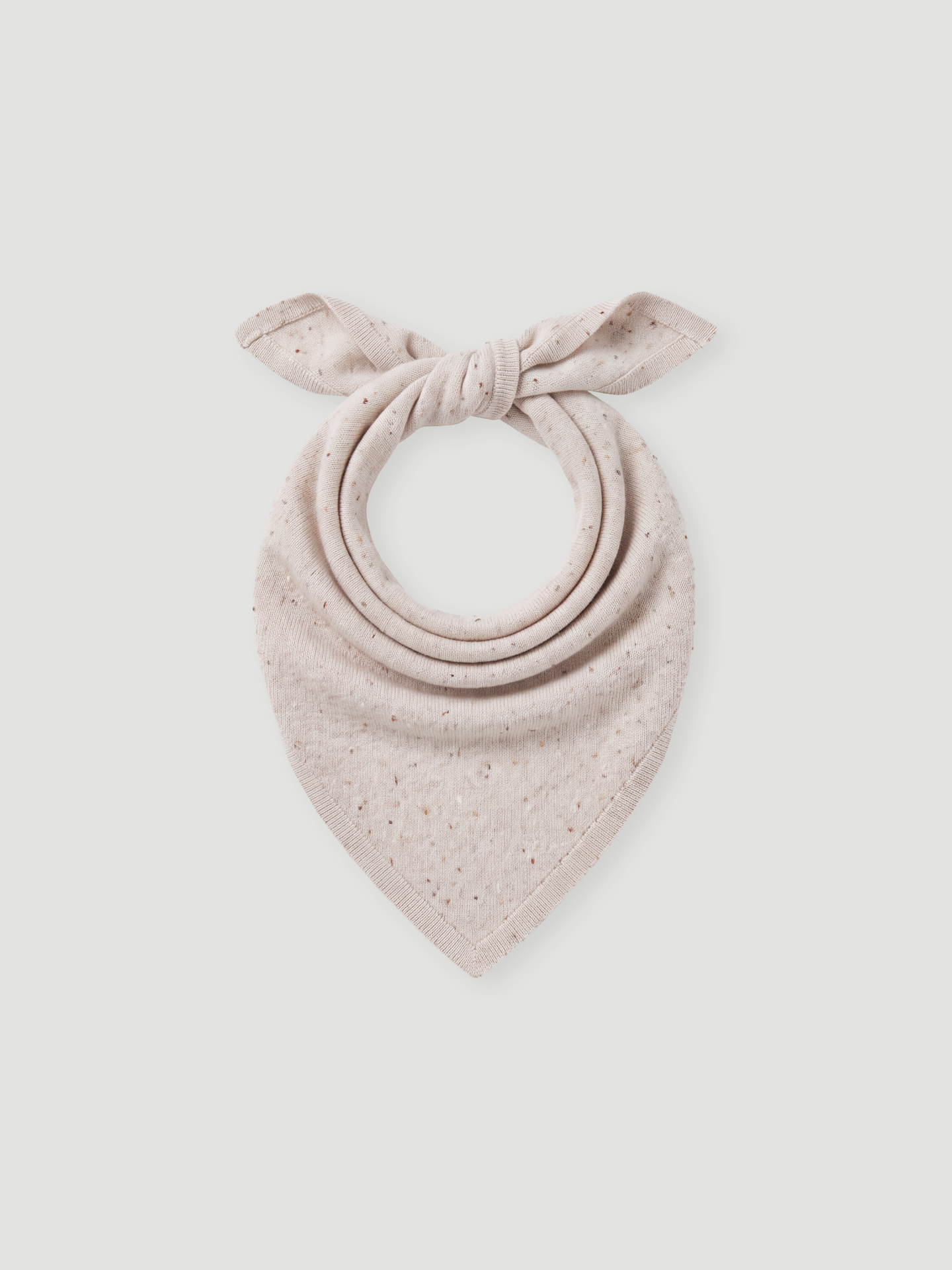 annabelle bandana - cashmere - white neps