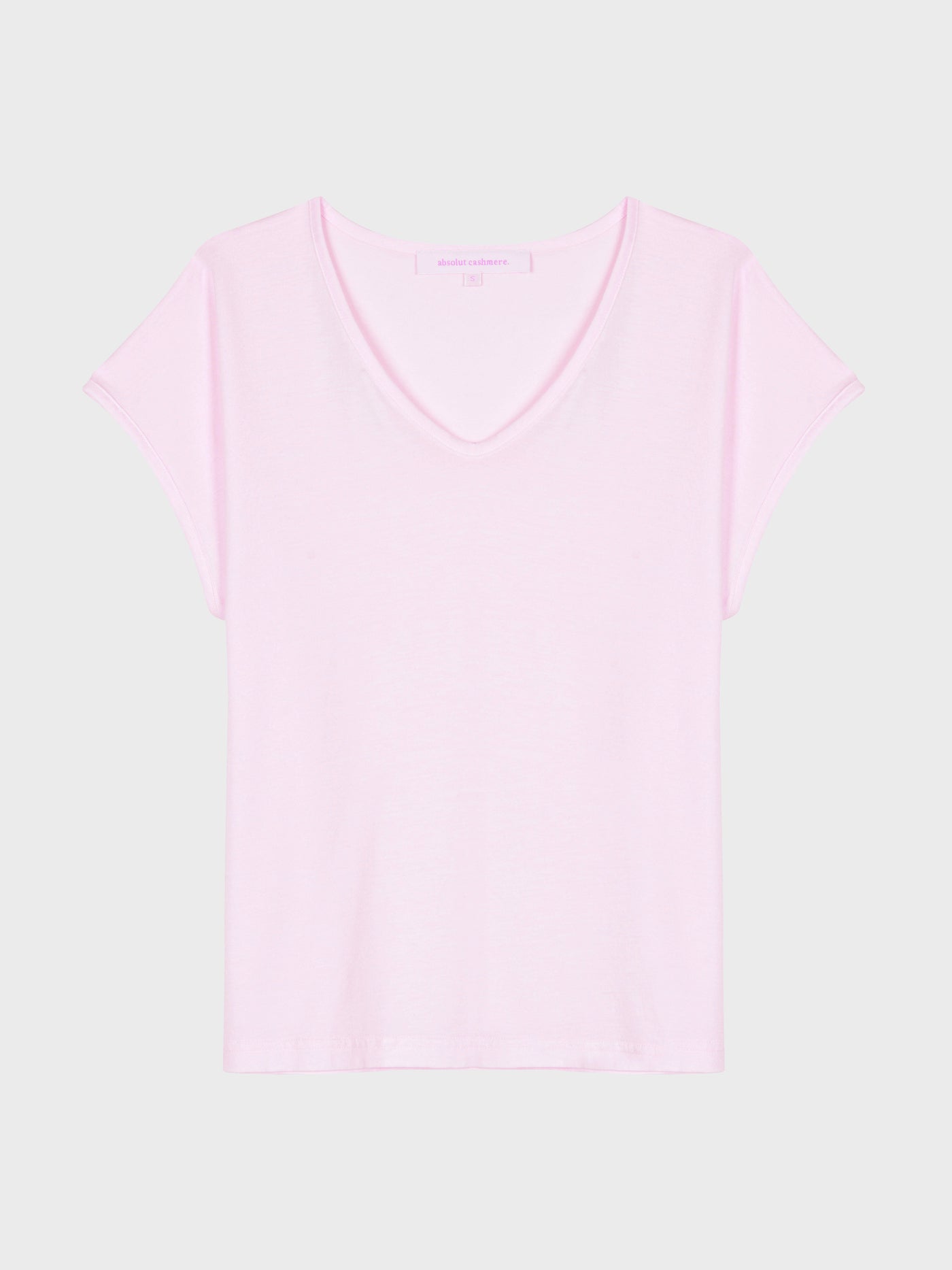 T-Shirt mercy - Lyocell und Baumwoll - marshmallow