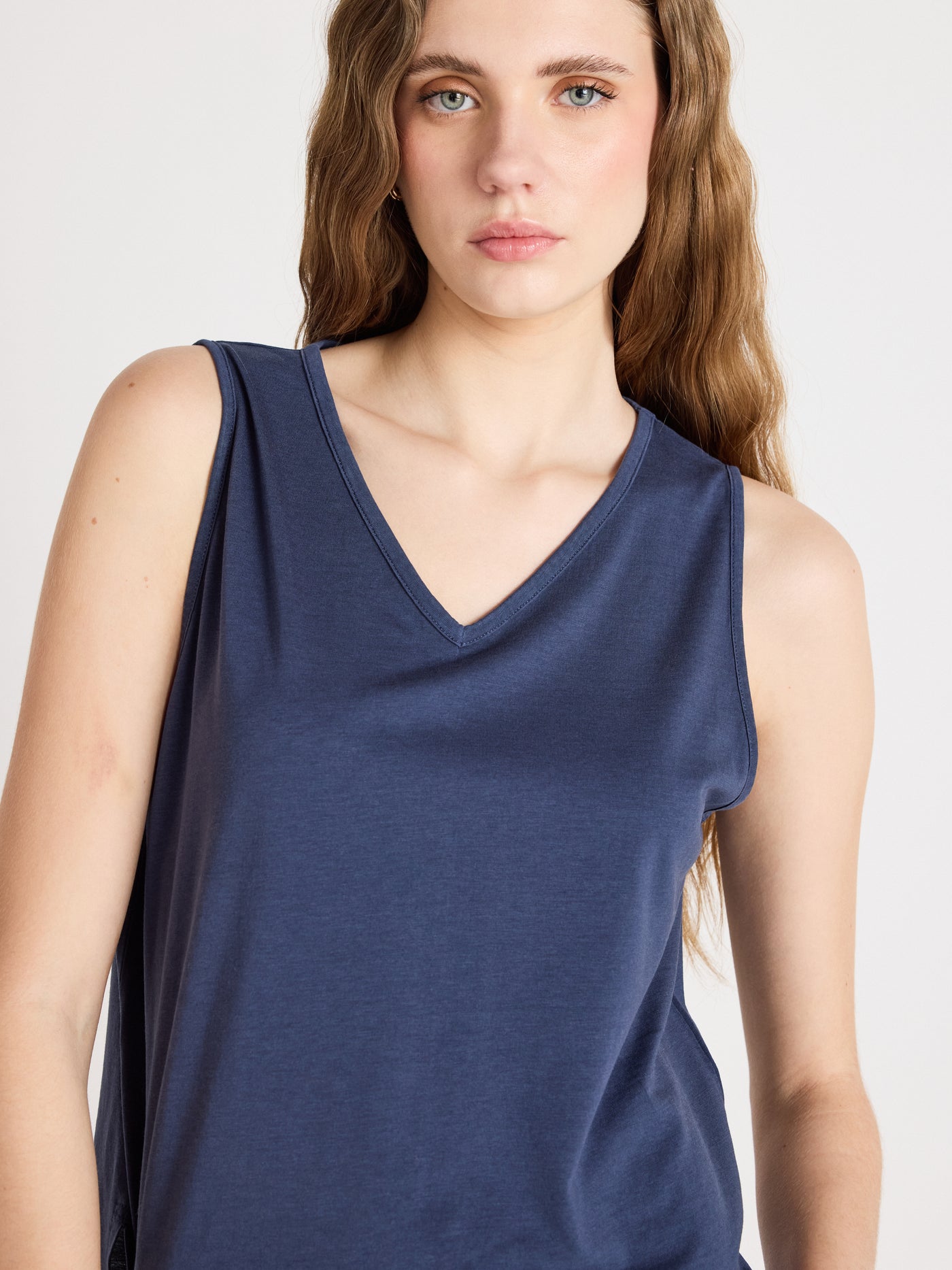 tess - Maglietta senza maniche - navy