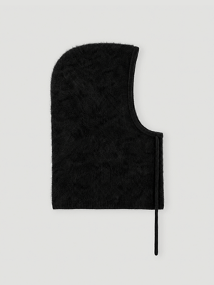 cagoule amada - Cachemire brossé - black