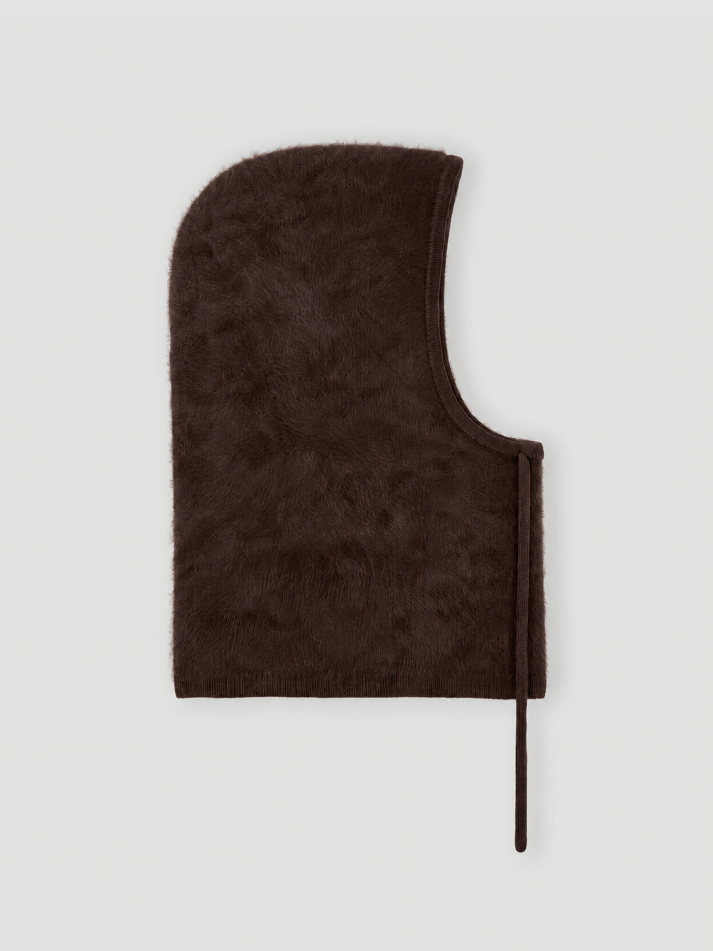 passamontagna amada - Brushed cashmere - brownie