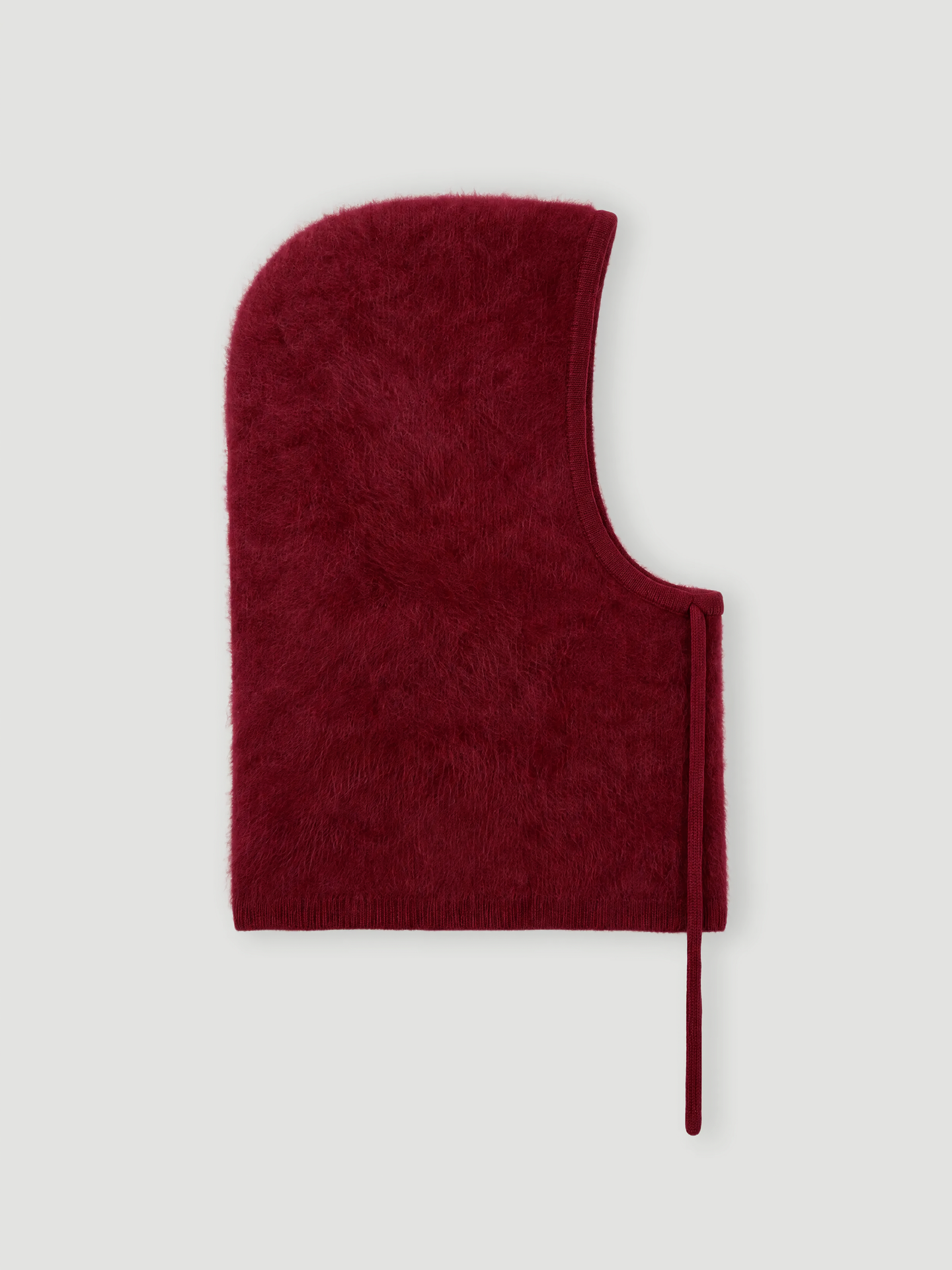 cagoule amada - Brushed cashmere - burgundy