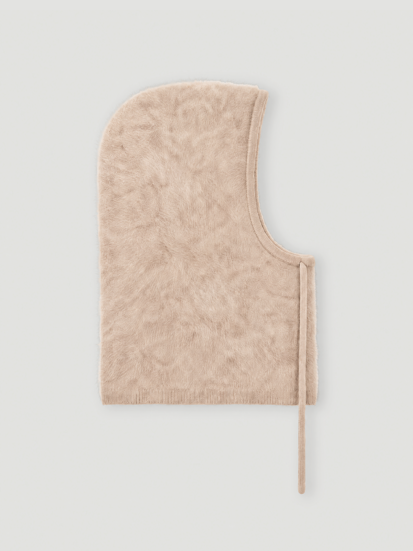 Passamontagna Amada - Brushed cashmere - chestnut