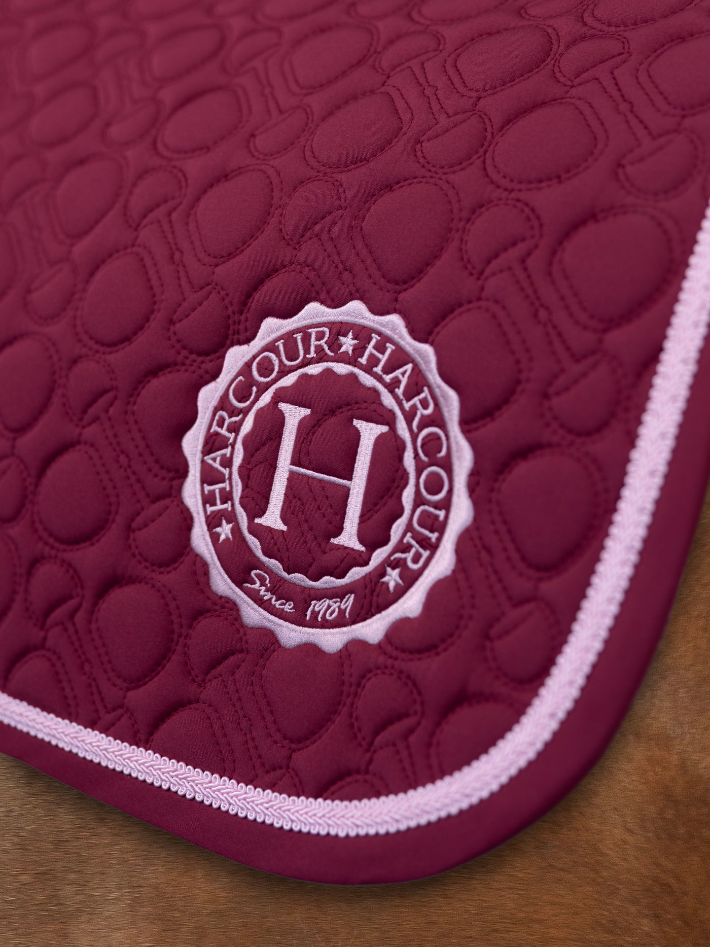 sattelpad cadence - Innenfutter aus Baumwolle - burgundy