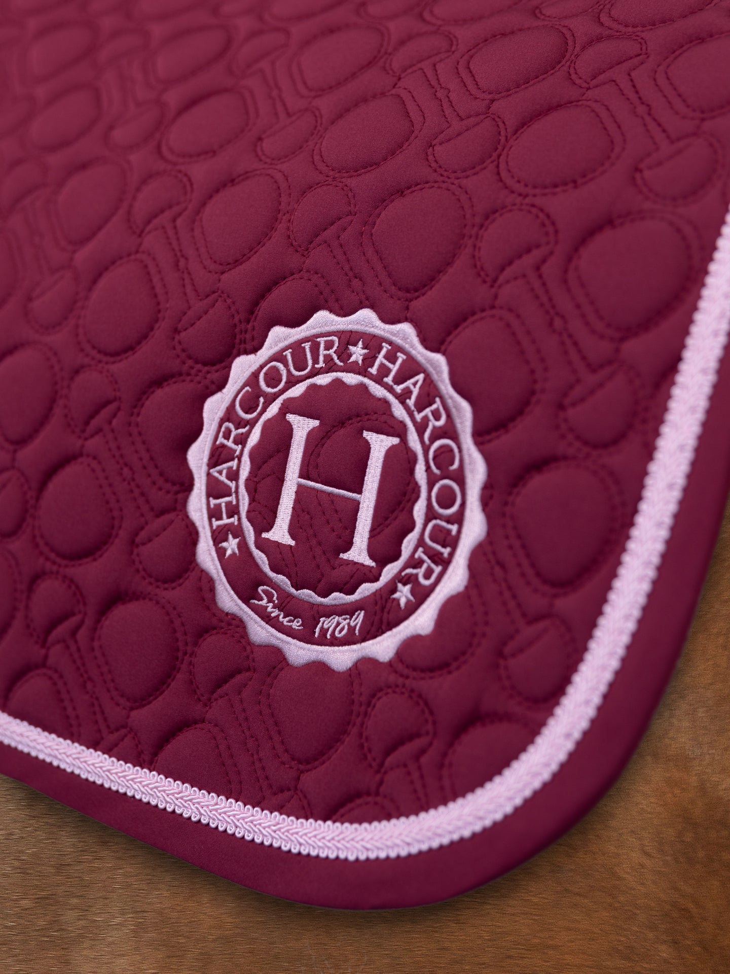 tapis de selle cadence - Intérieur coton - burgundy