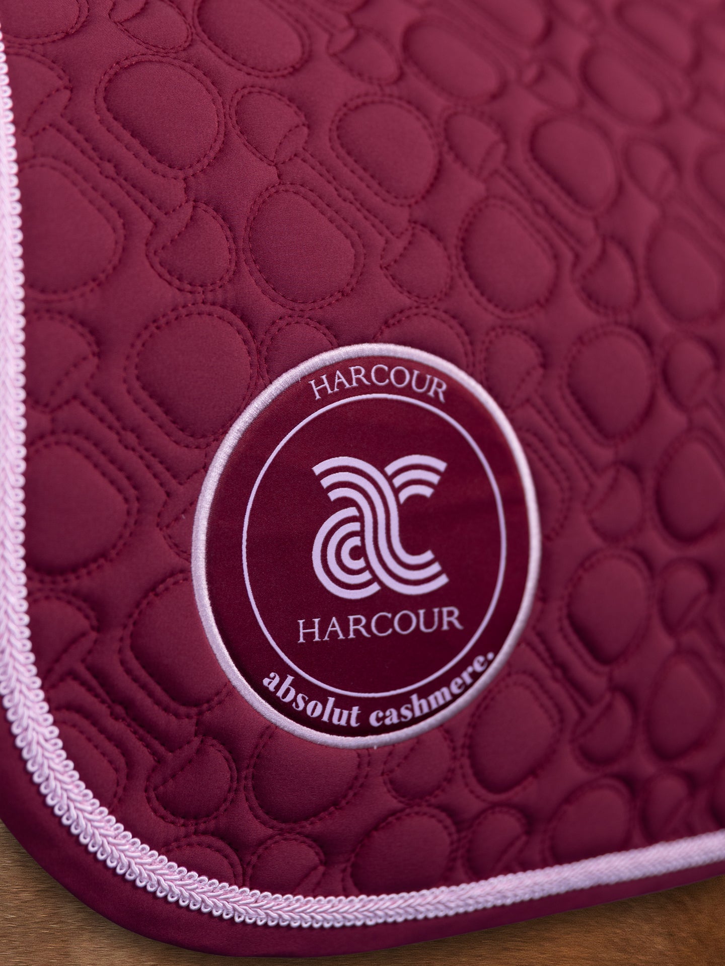 tapis de selle cadence - Intérieur coton - burgundy