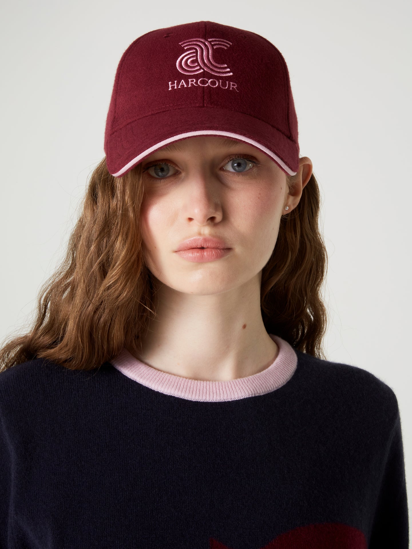 casquette carrousel - burgundy