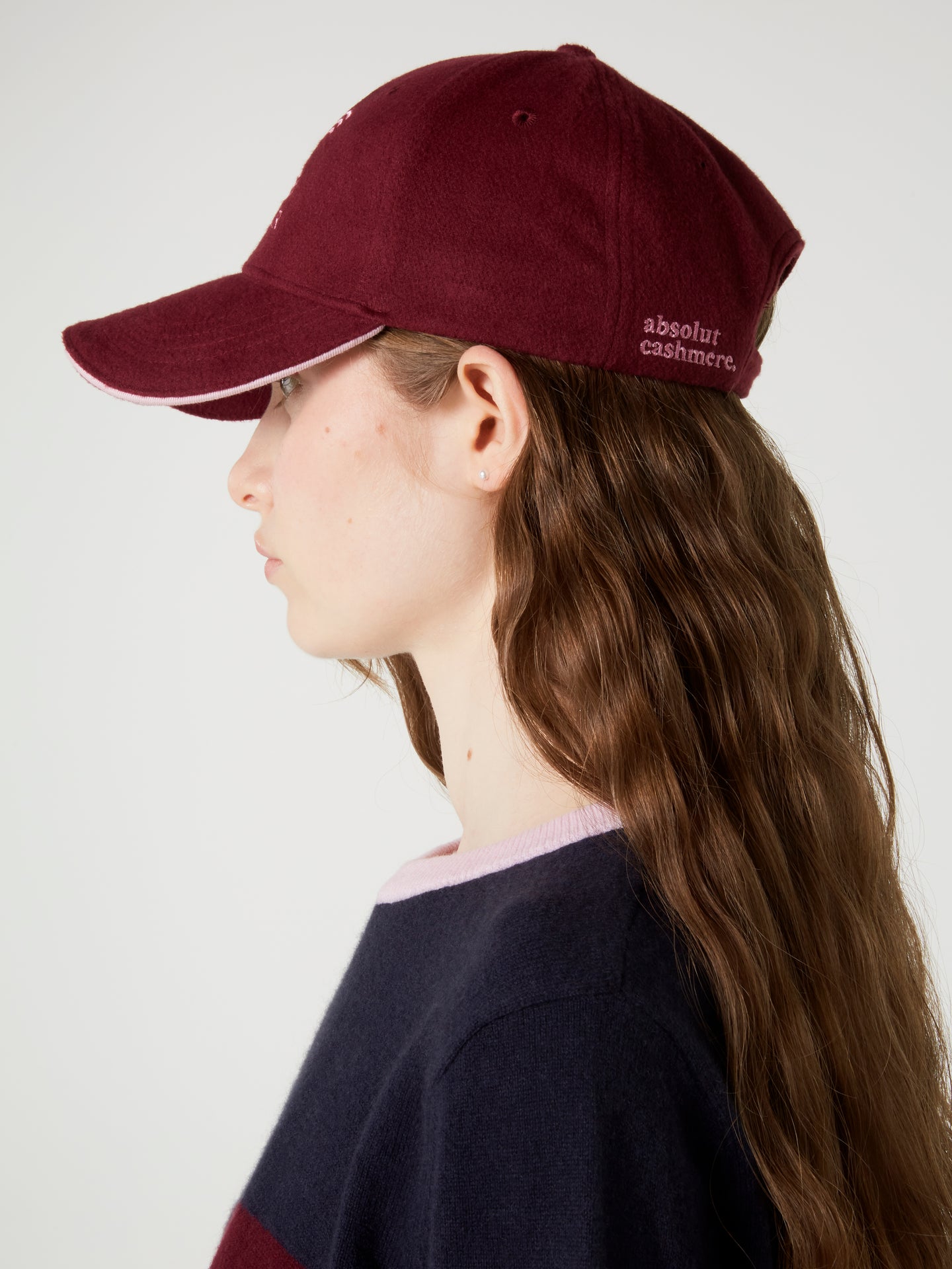 casquette carrousel - burgundy