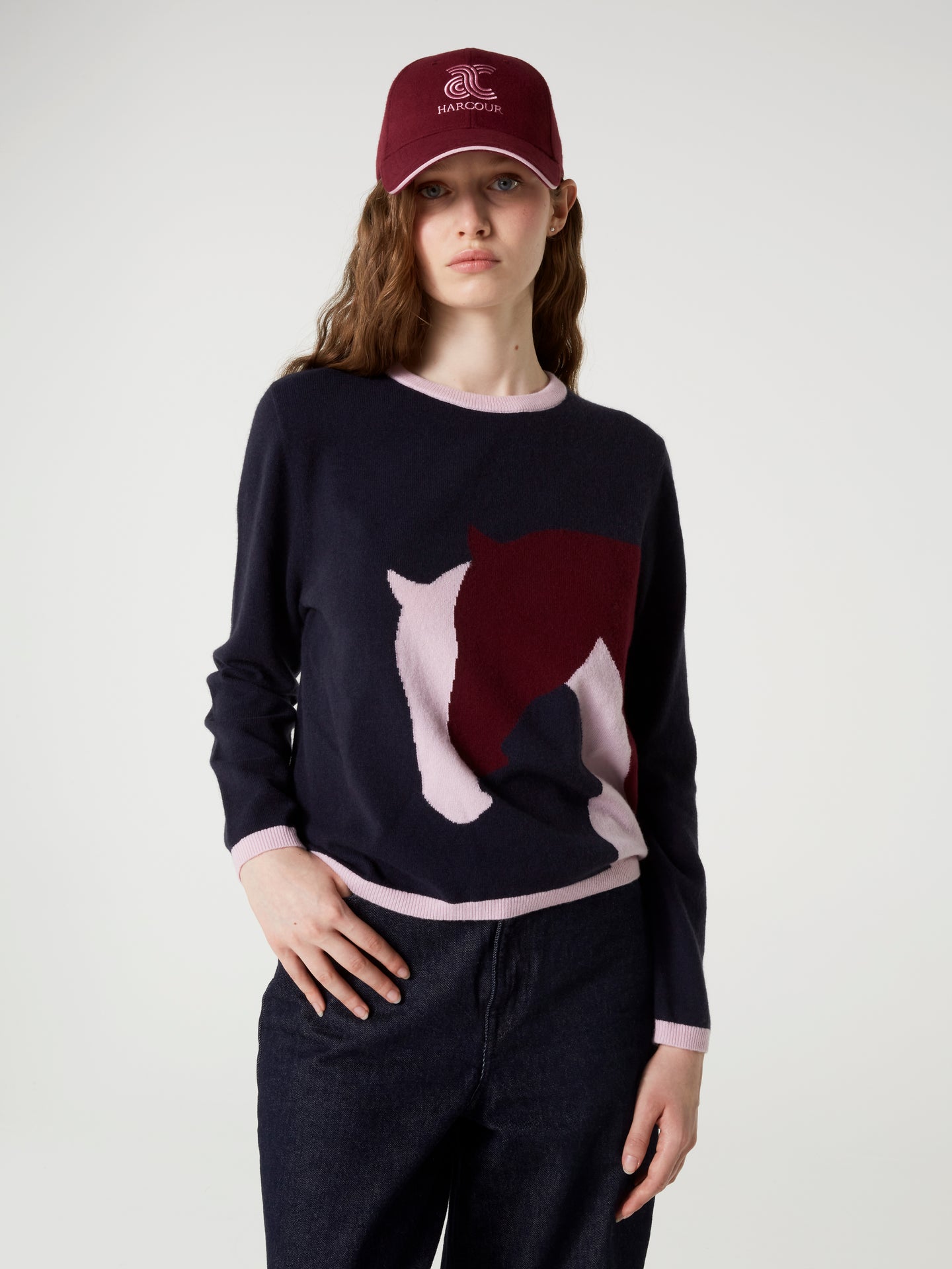 casquette carrousel - burgundy