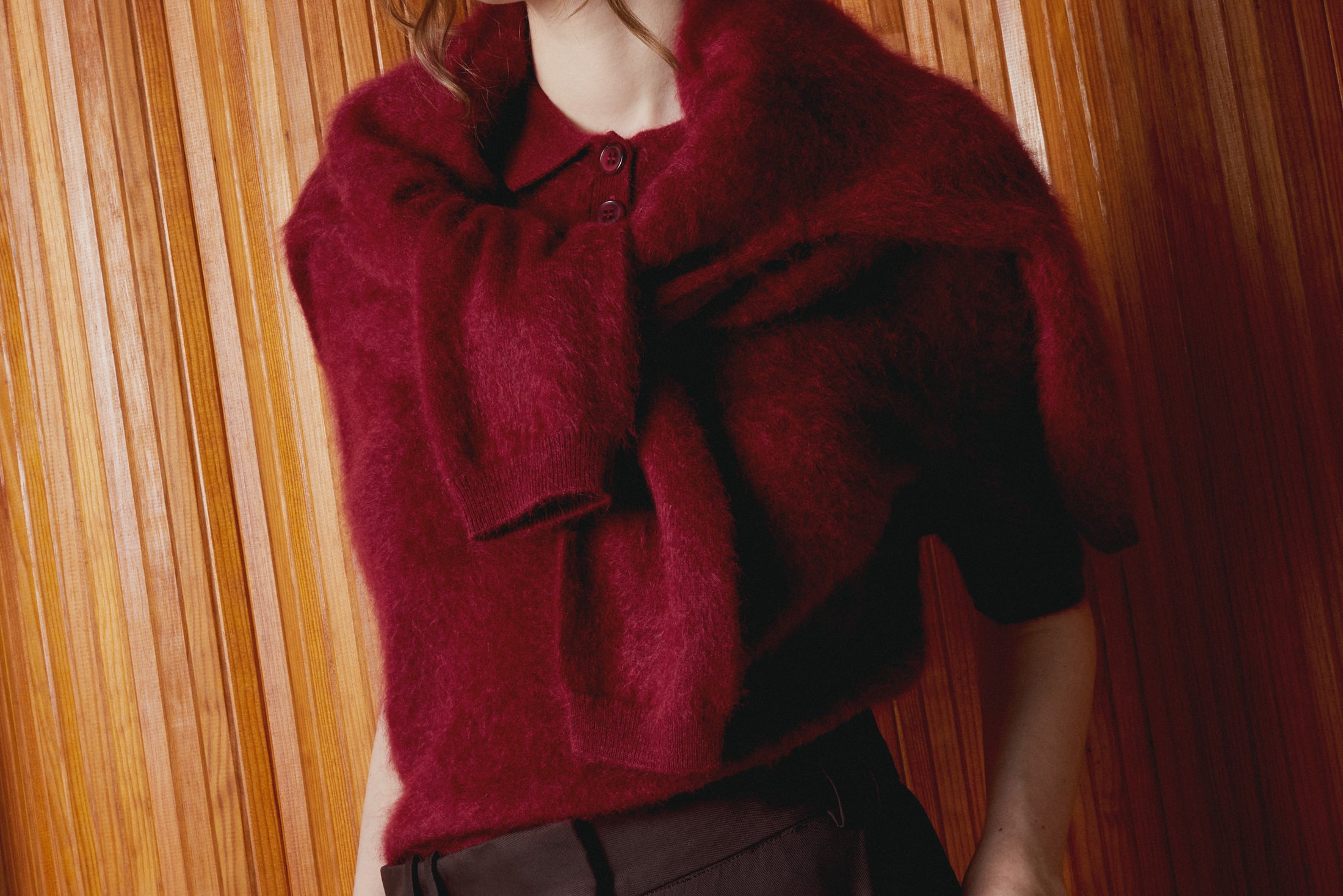 <p>brushed cashmere</p>