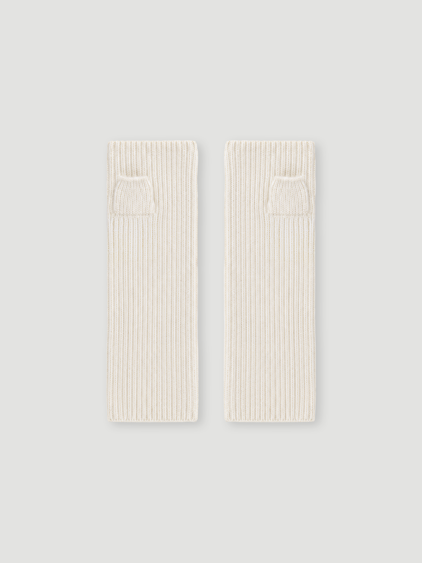 mitaines leopoldine - Cachemire épais - cream