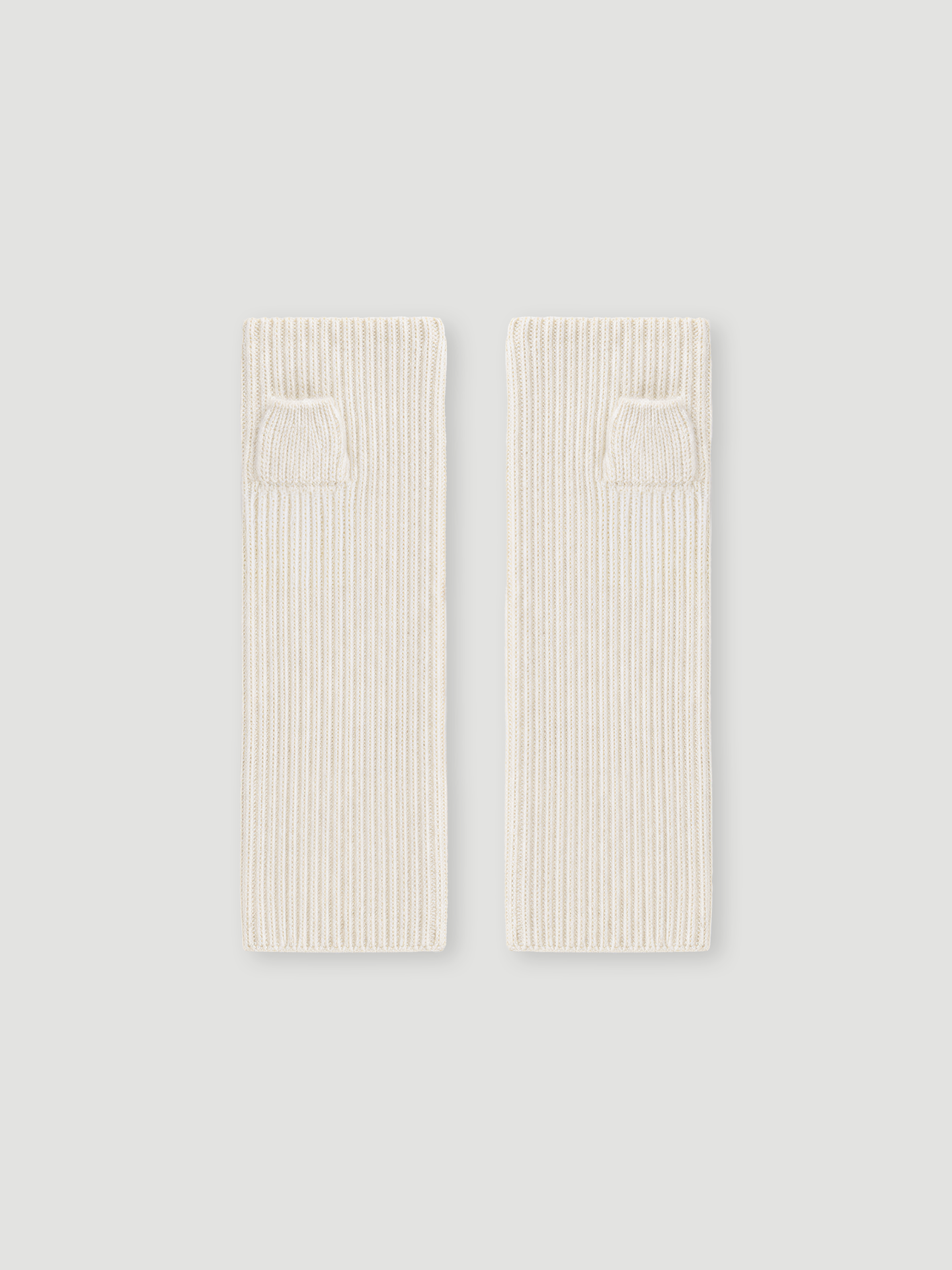 mitaines leopoldine - Cachemire épais - cream