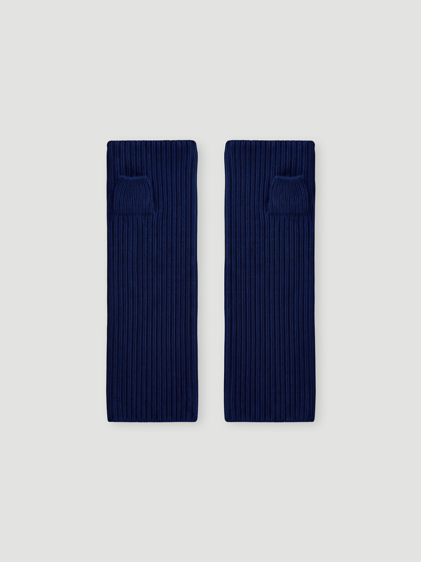 mitaines leopoldine - Cachemire épais - navy