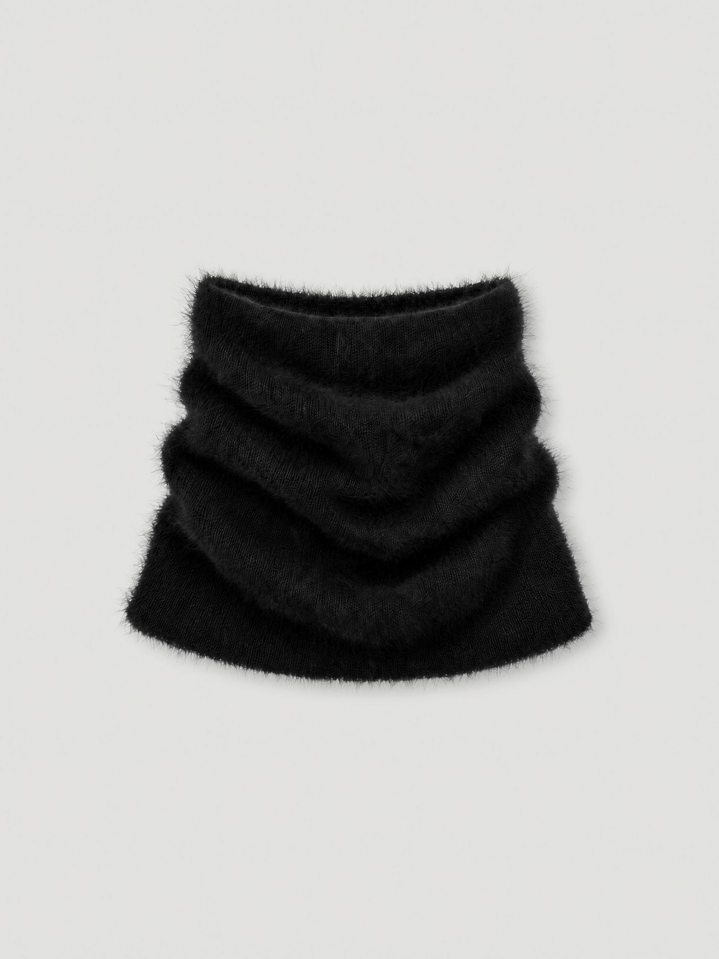 scaldacollo litha - Brushed cashmere - nero
