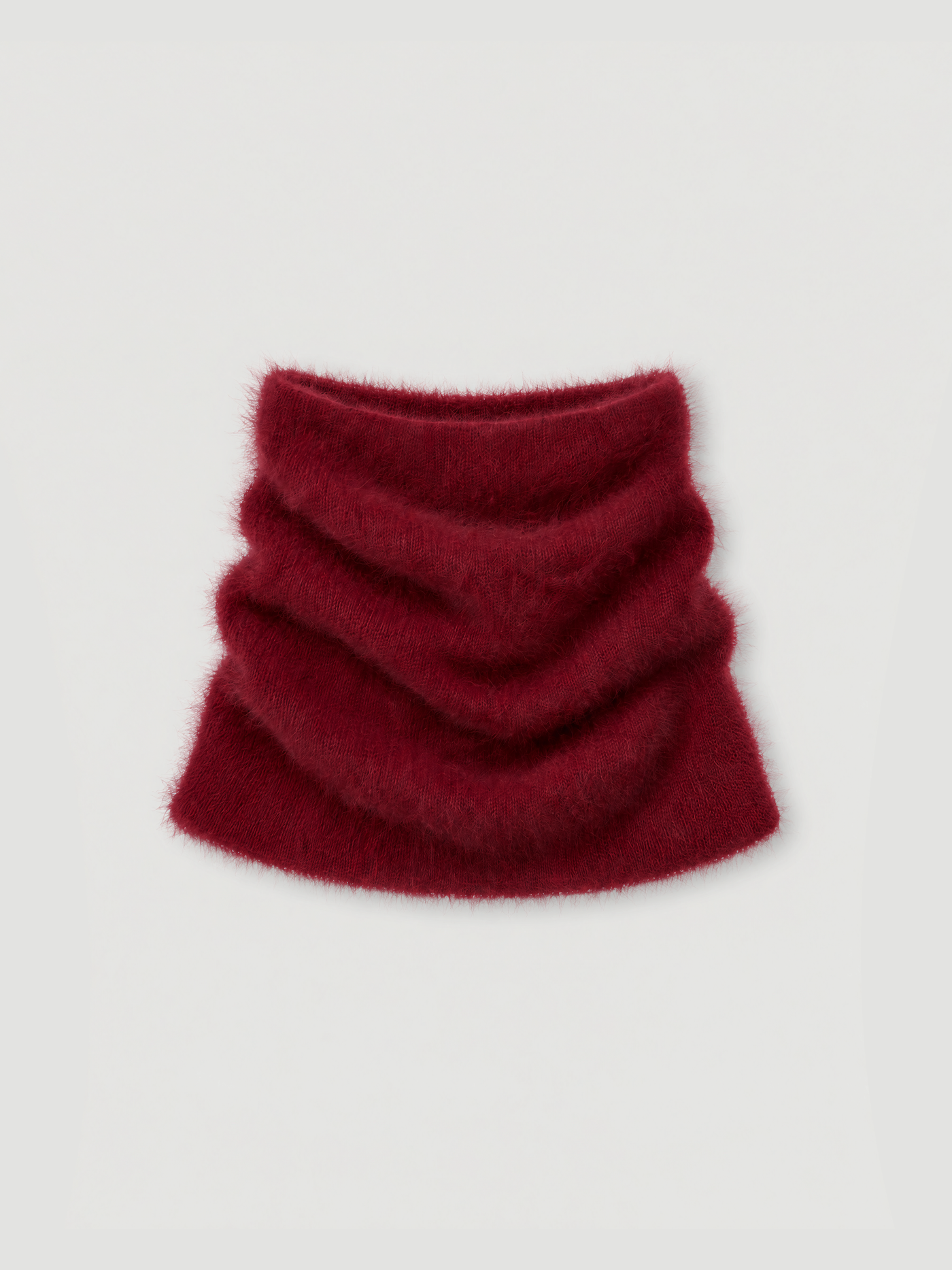 scaldacollo litha - Brushed cashmere - burgundy
