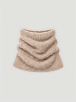 scaldacollo litha - Brushed cashmere - chestnut