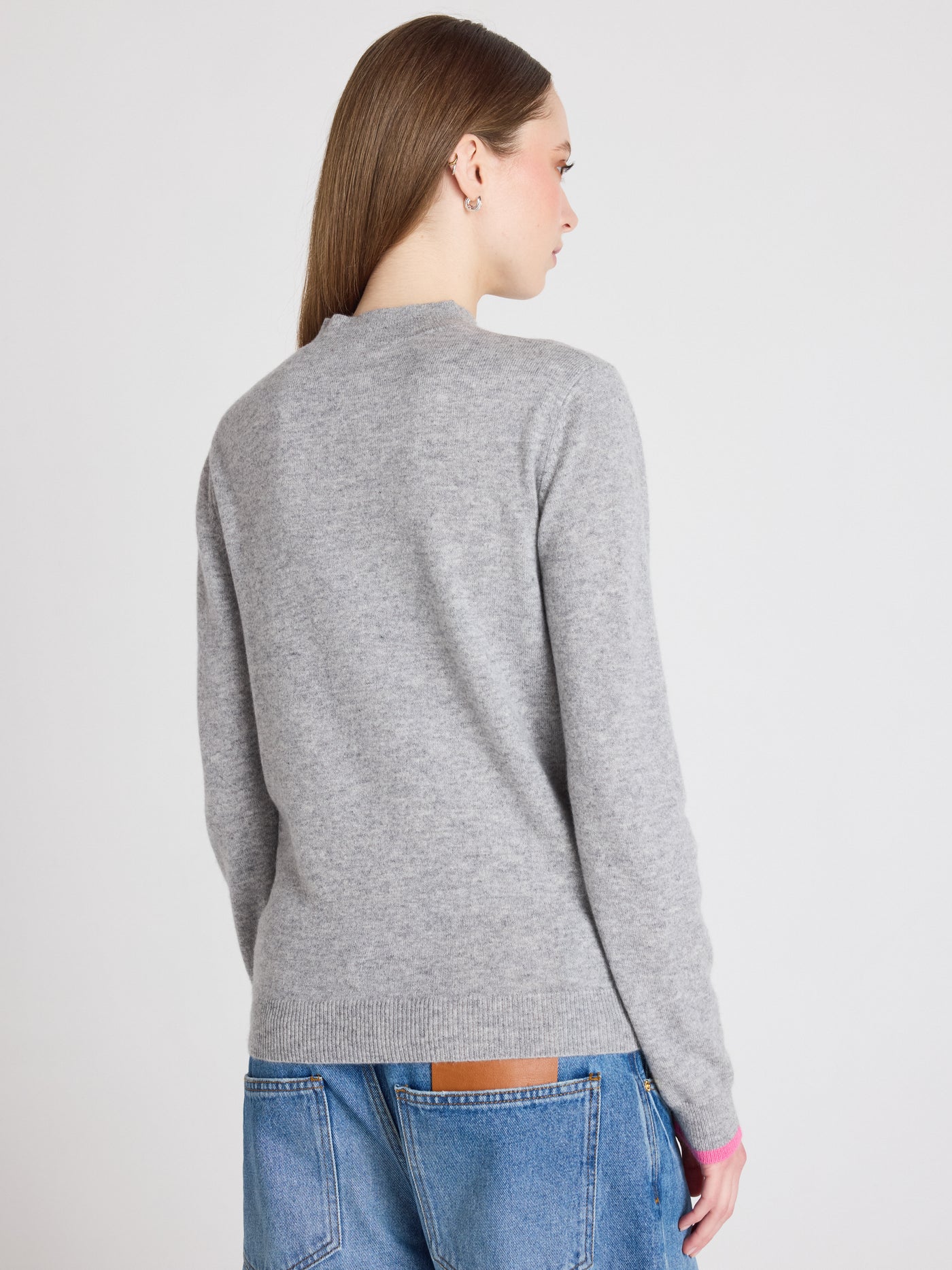 lover - Pull 100% cachemire - pink