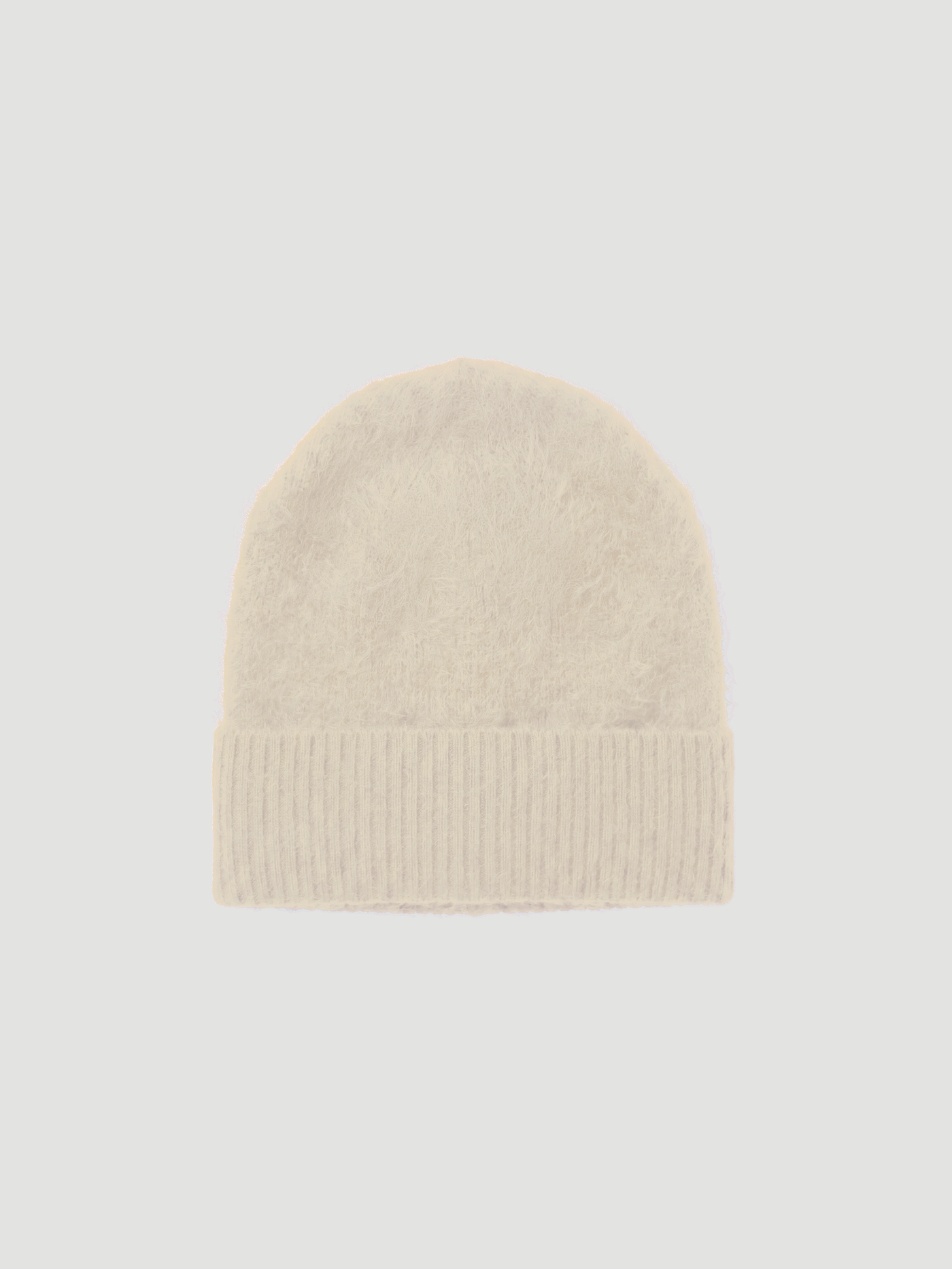 bonnet moira - Geborsteld kasjmier - light beige
