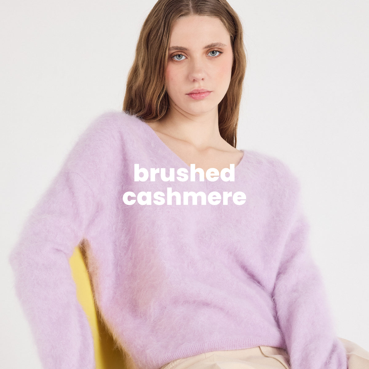Marine Cashmere - Stola van kasjmier mix voor dames, zacht kasjmiergaren, gemaakt in Italië, gloed, eenheidsmaat, Gloed