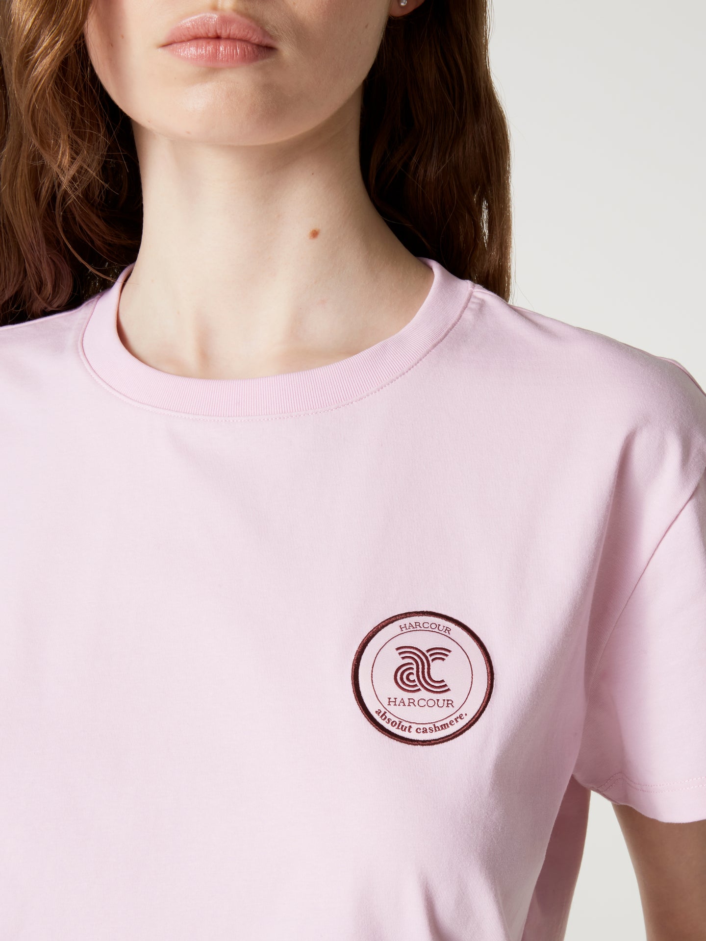 t-shirt paddock - Coton - baby pink