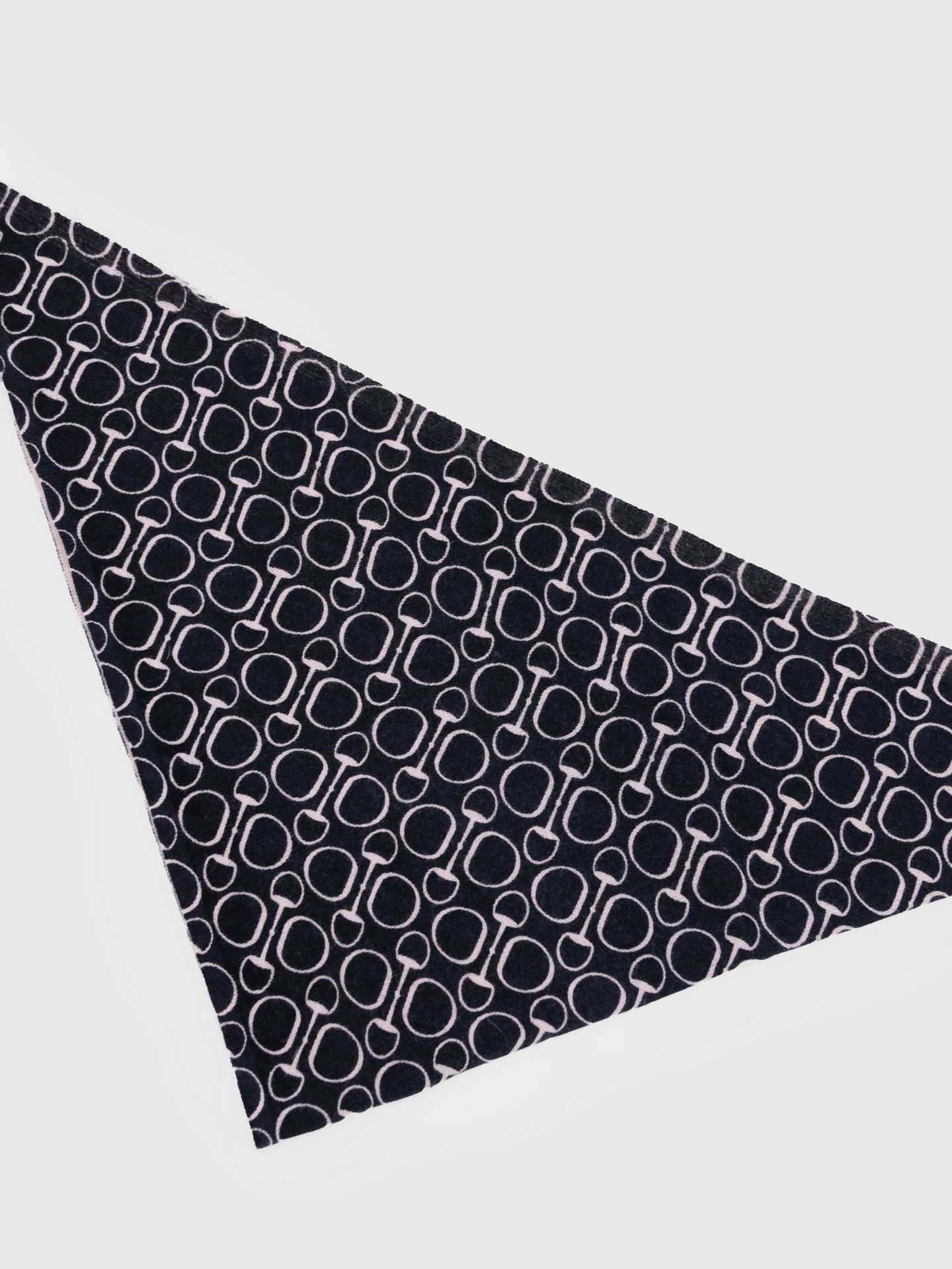 écharpe heritage - Cachemire - navy