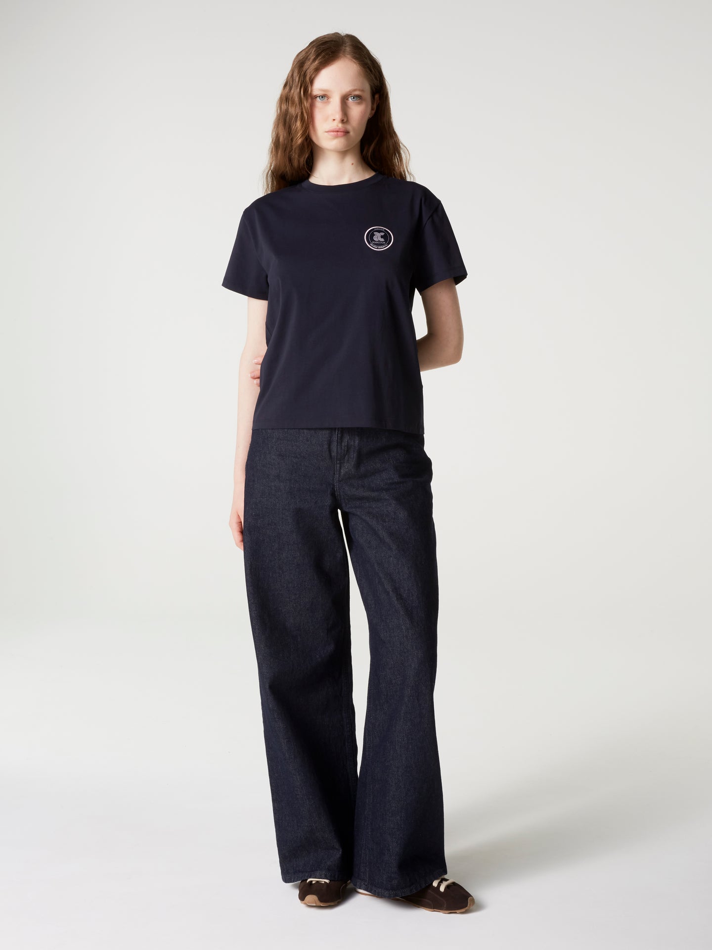 t-shirt paddock - Coton - navy
