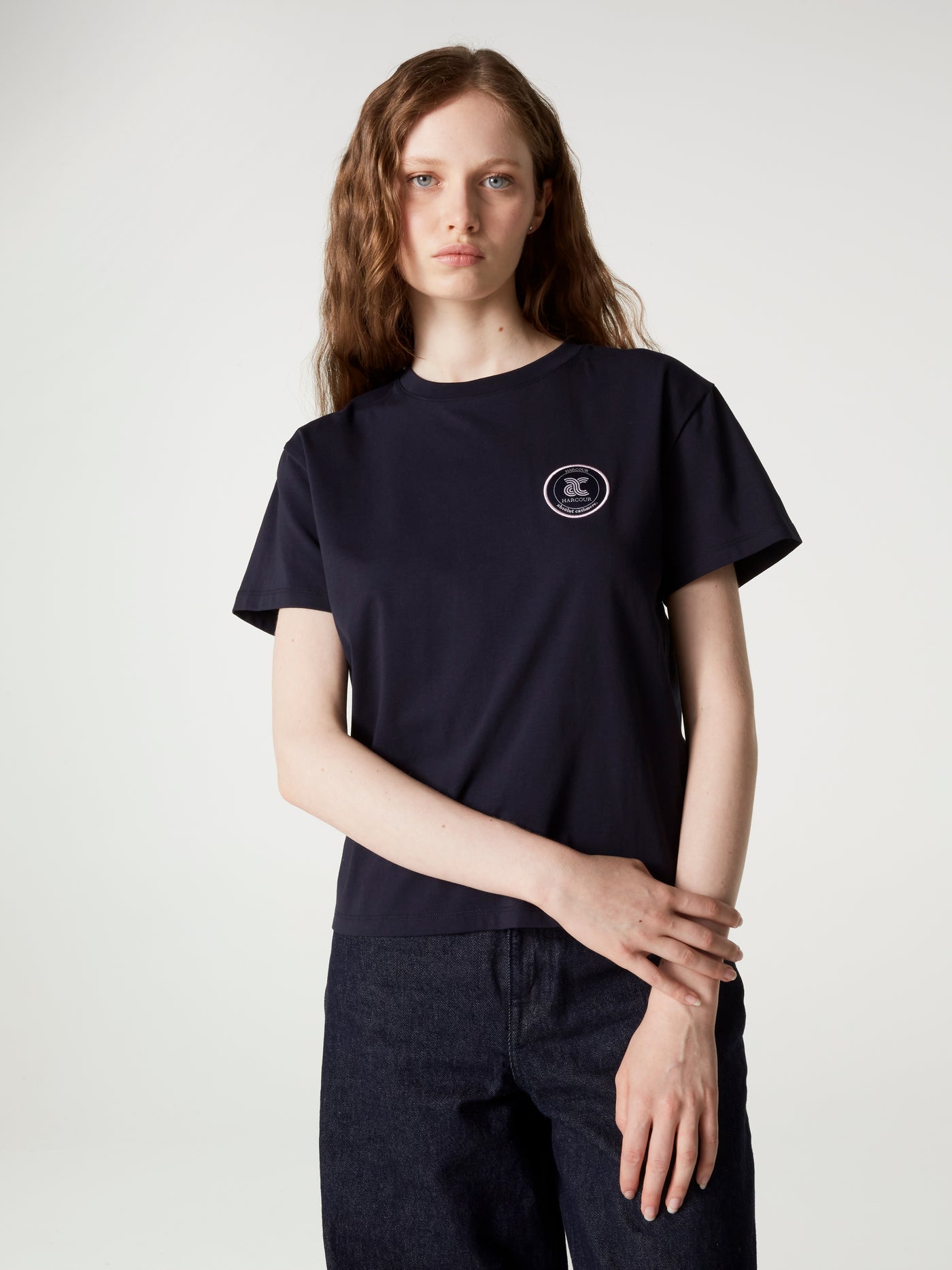T-Shirt Paddock - Baumwolle - Navy